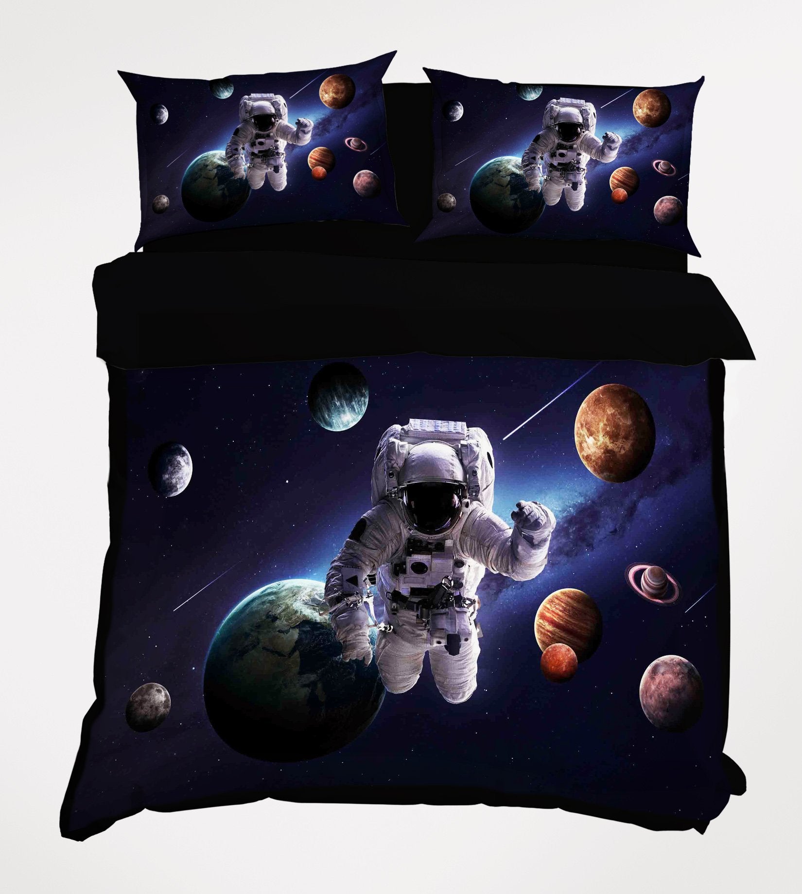 3D Astronaut Planet 160 Bed Pillowcases Quilt Wallpaper AJ Wallpaper 