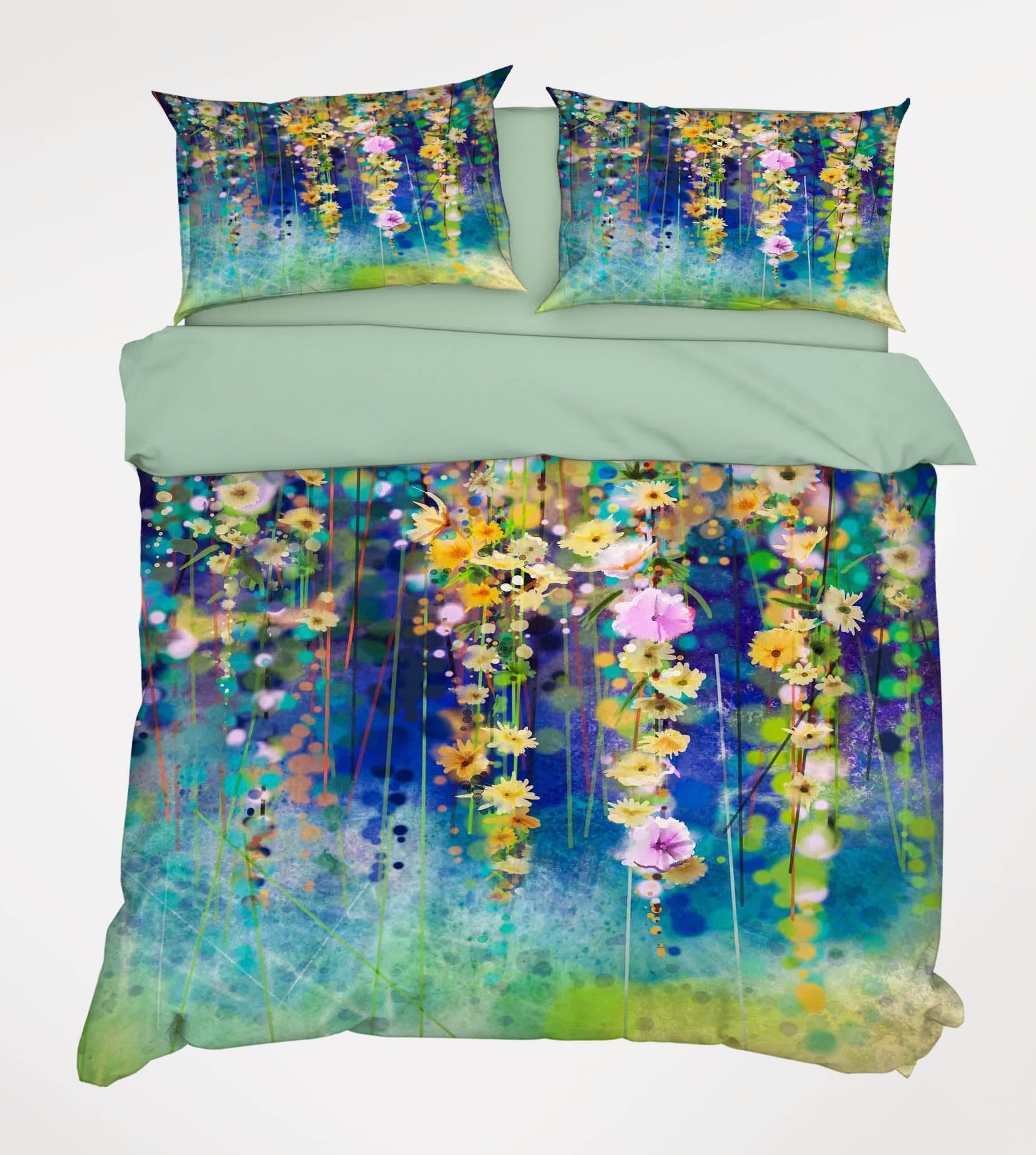 3D Flowers Vines 186 Bed Pillowcases Quilt Wallpaper AJ Wallpaper 