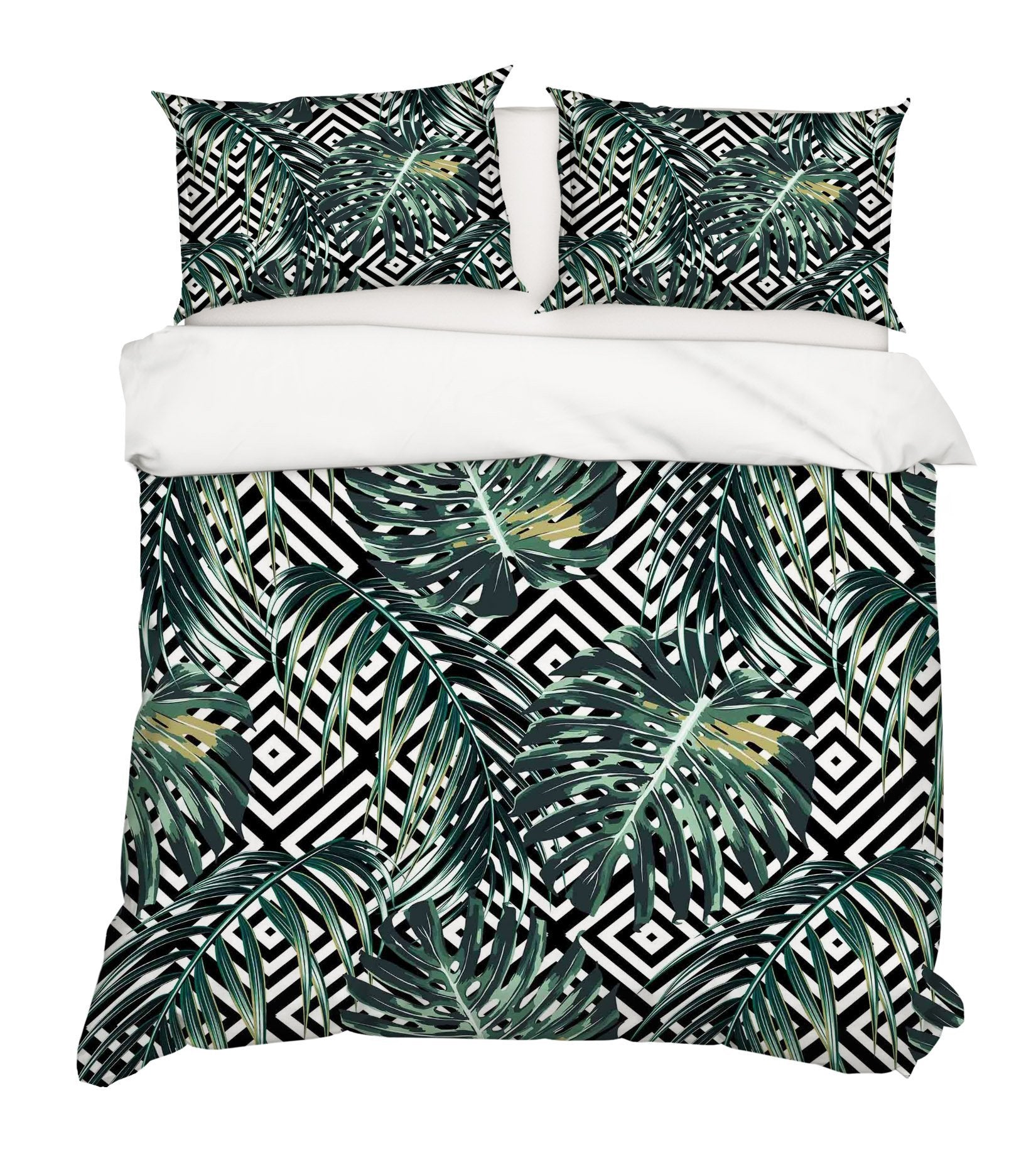 3D Plant Line 052 Bed Pillowcases Quilt Wallpaper AJ Wallpaper 