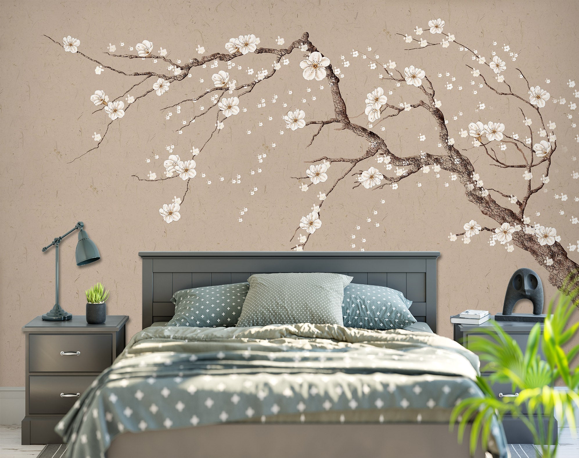 3D Pink Spring 1447 Wall Murals