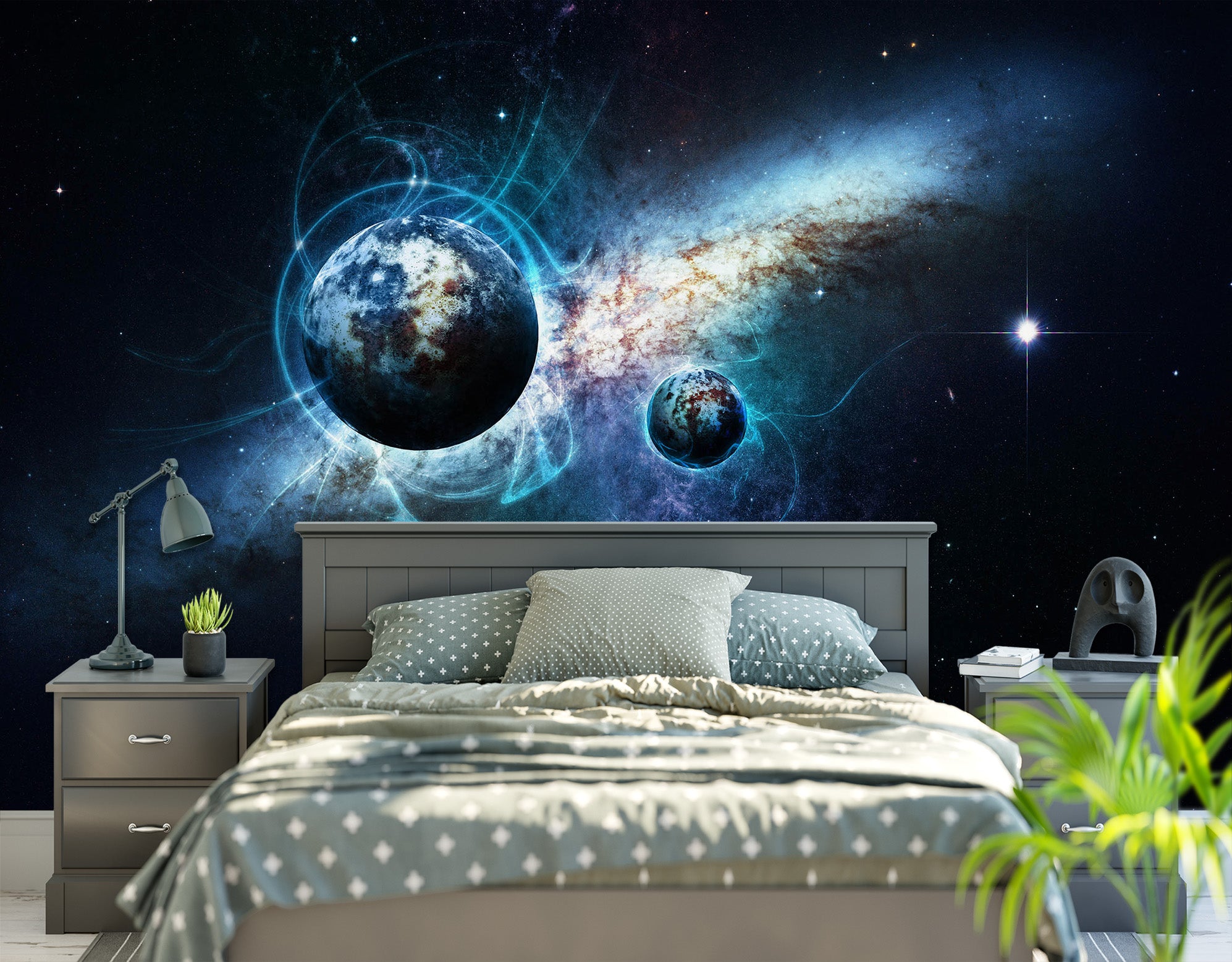 3D Planet Space 1744 Wall Murals