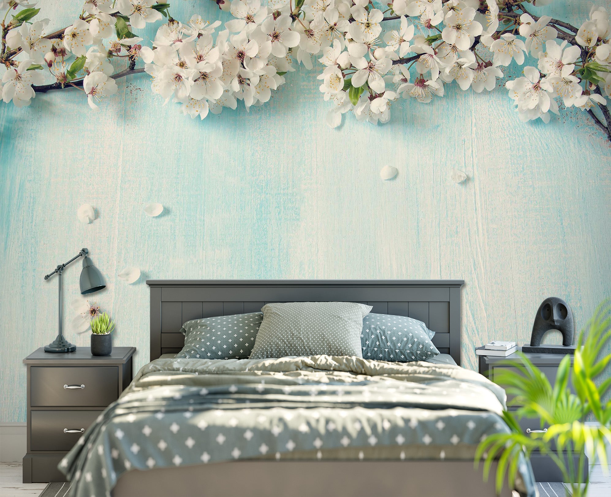 3D Flower 1664 Wall Murals