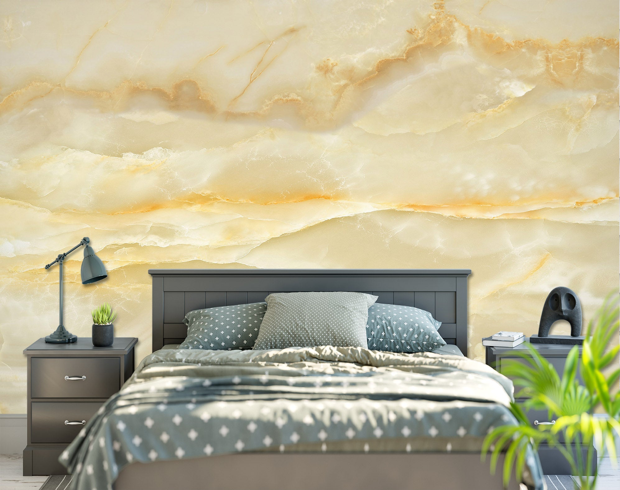 3D Yellow Pattern 1497 Wall Murals