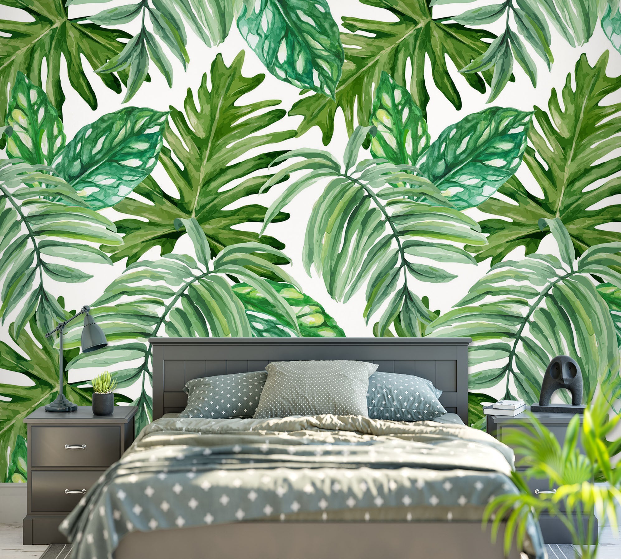 3D Leaf Pattern 57198 Wall Murals