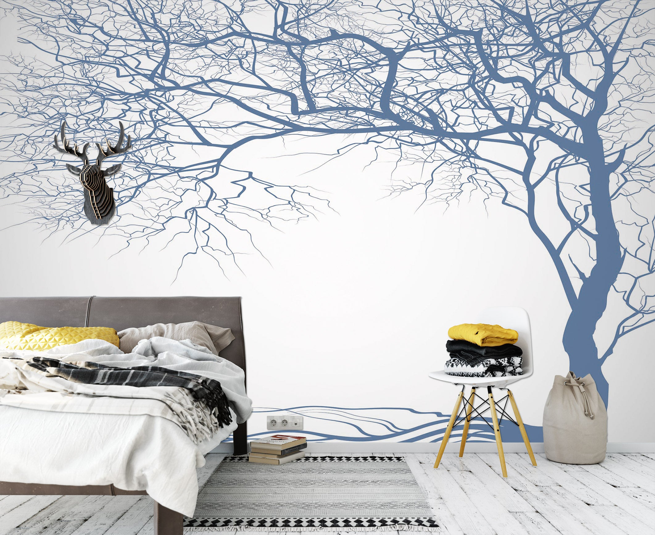 3D Dead Tree Branch 1731 Wall Murals