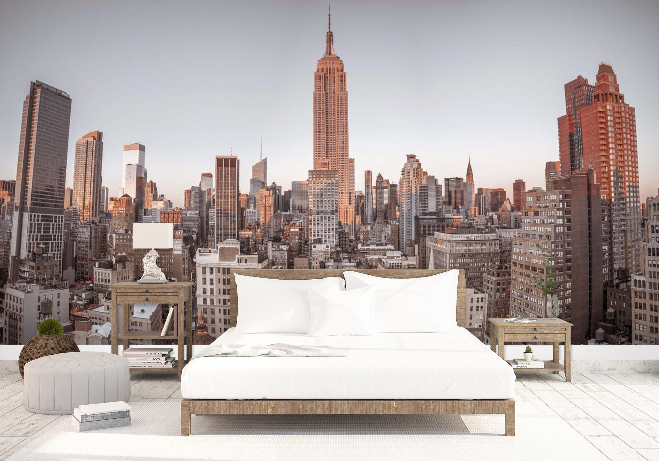 3D New York Building 014 Assaf Frank Wall Mural Wall Murals