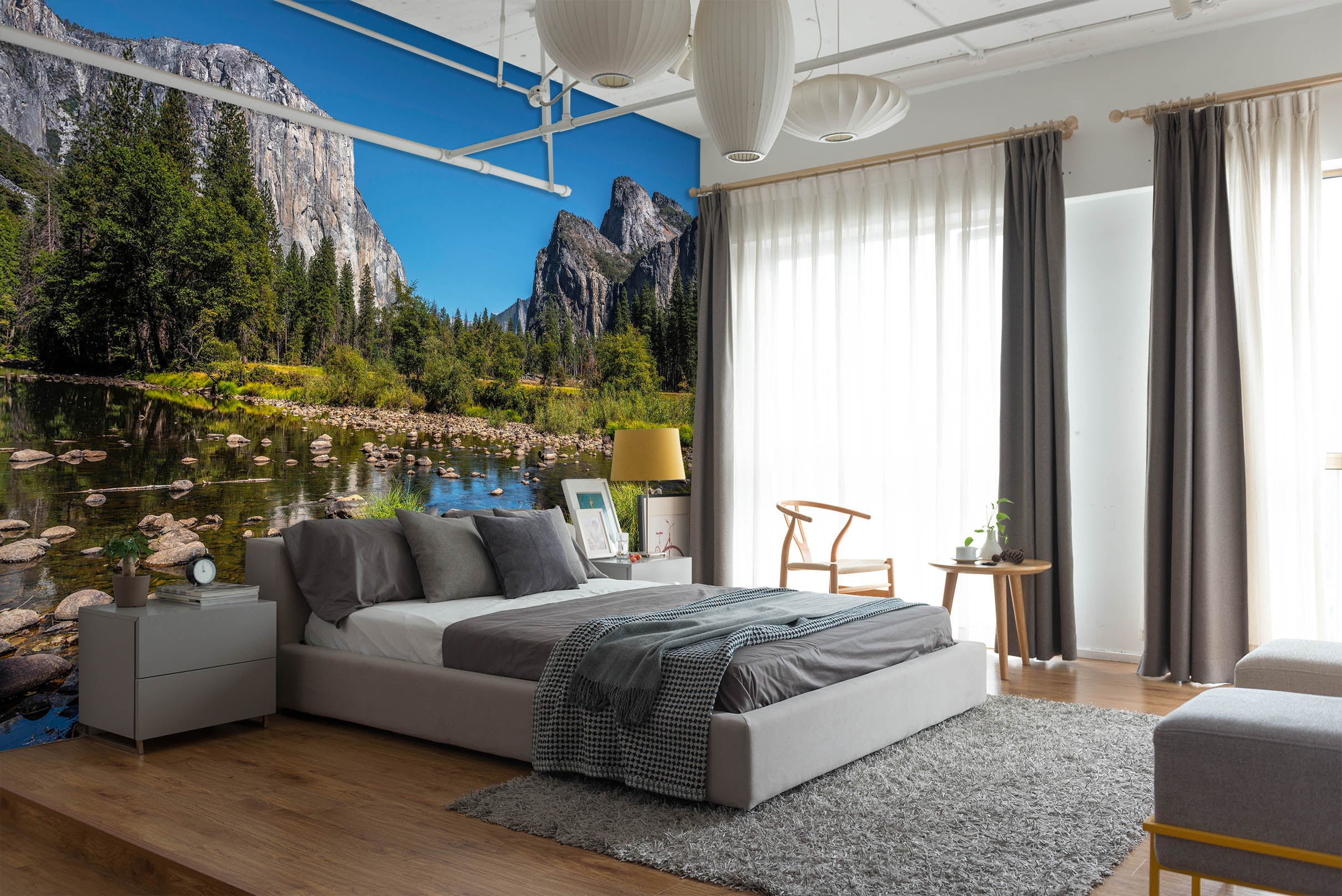 3D Forest Pond 1455 Marco Carmassi Wall Mural Wall Murals