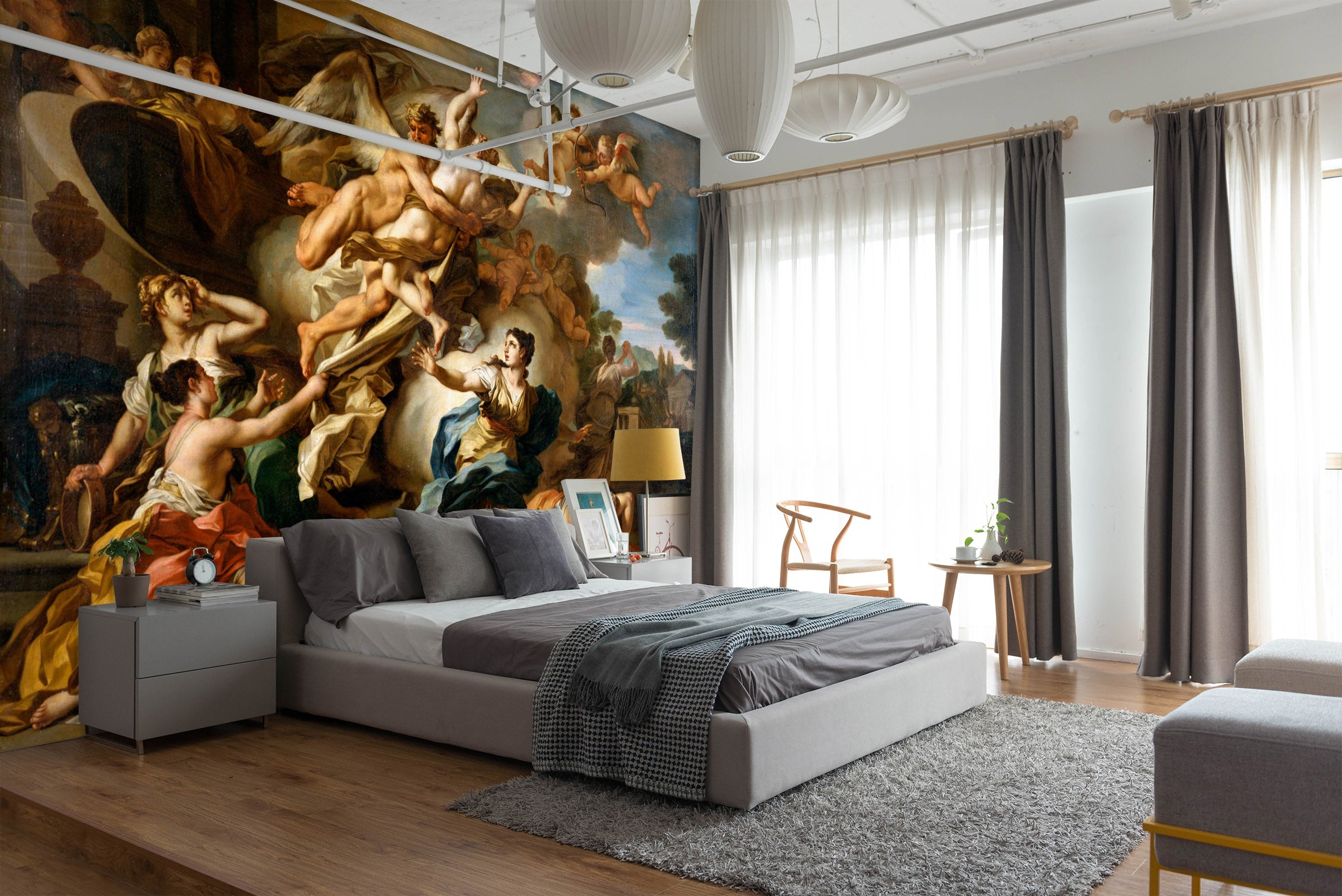 3D Religious Oil Painting 1760 Wall Murals