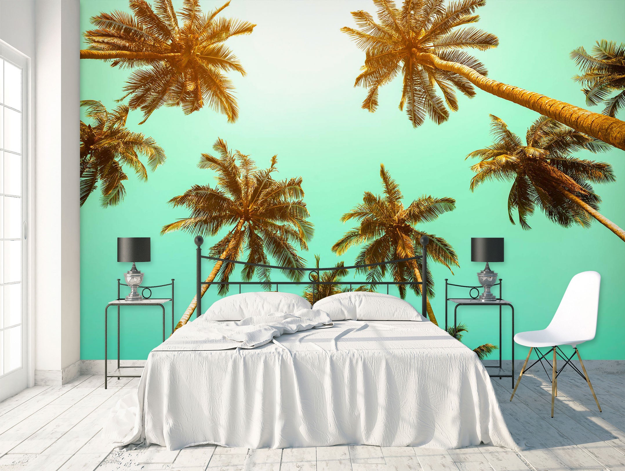 3D Coconut Tree 1677 Wall Murals