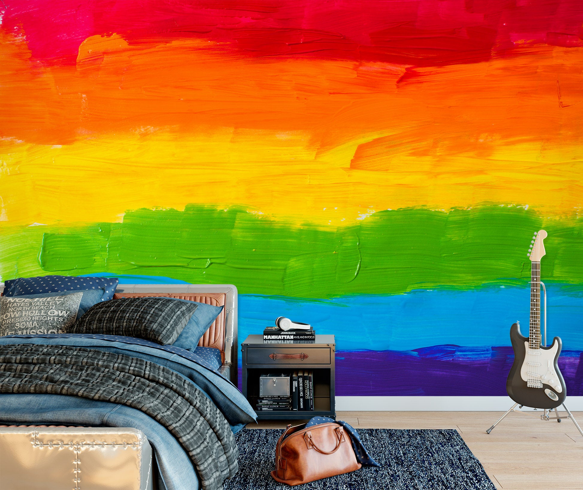 3D Colorful Rainbow 57127 Wall Murals