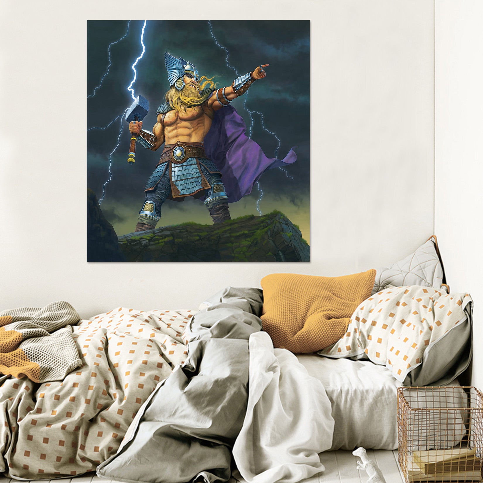 3D Thor God Of Thunder 079 Vincent Hie Wall Sticker