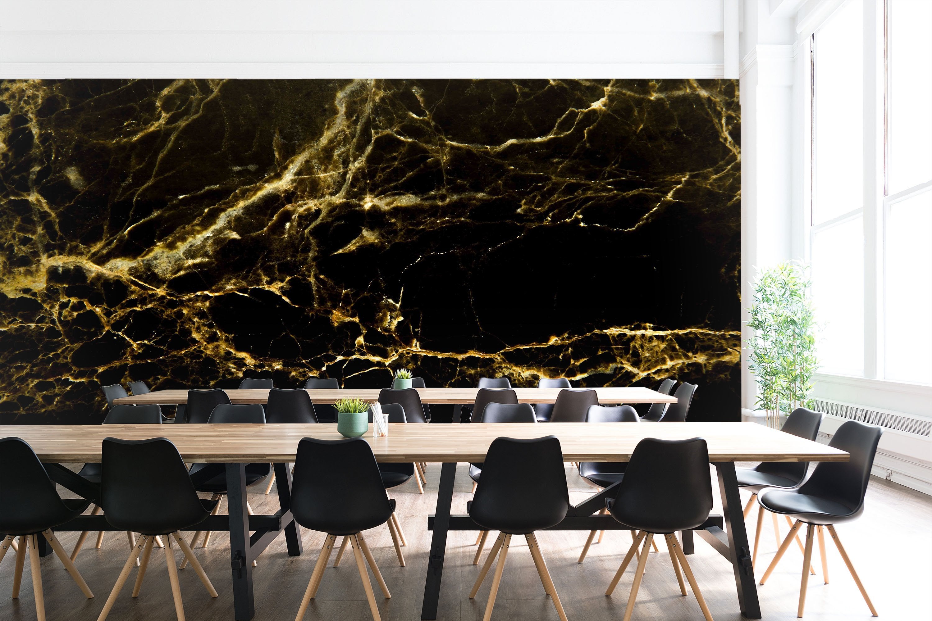 3D Black Gold Irregular 47 Wallpaper AJ Wallpaper 