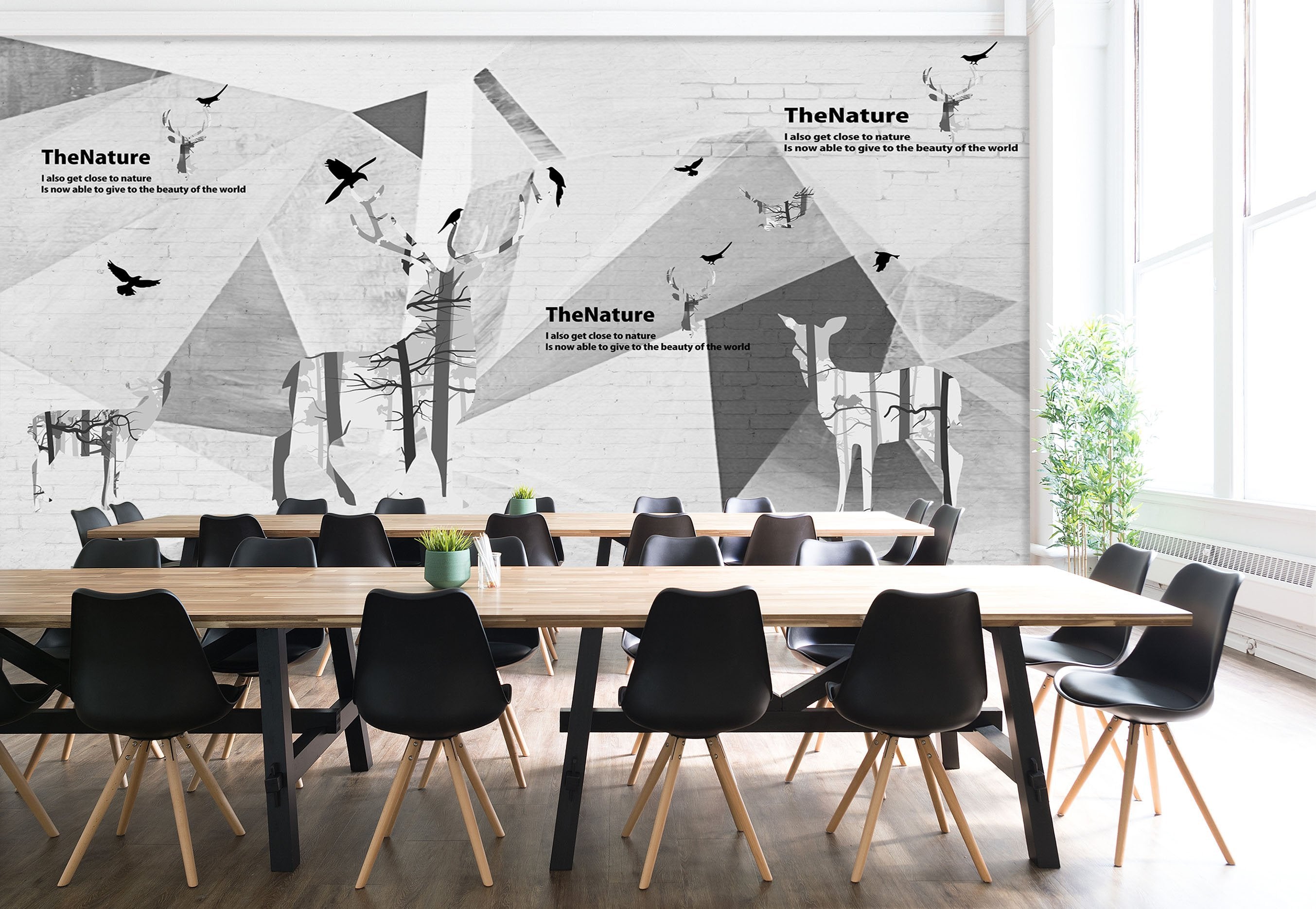 3D Invisible Deer Shadow 550 Wallpaper AJ Wallpaper 2 