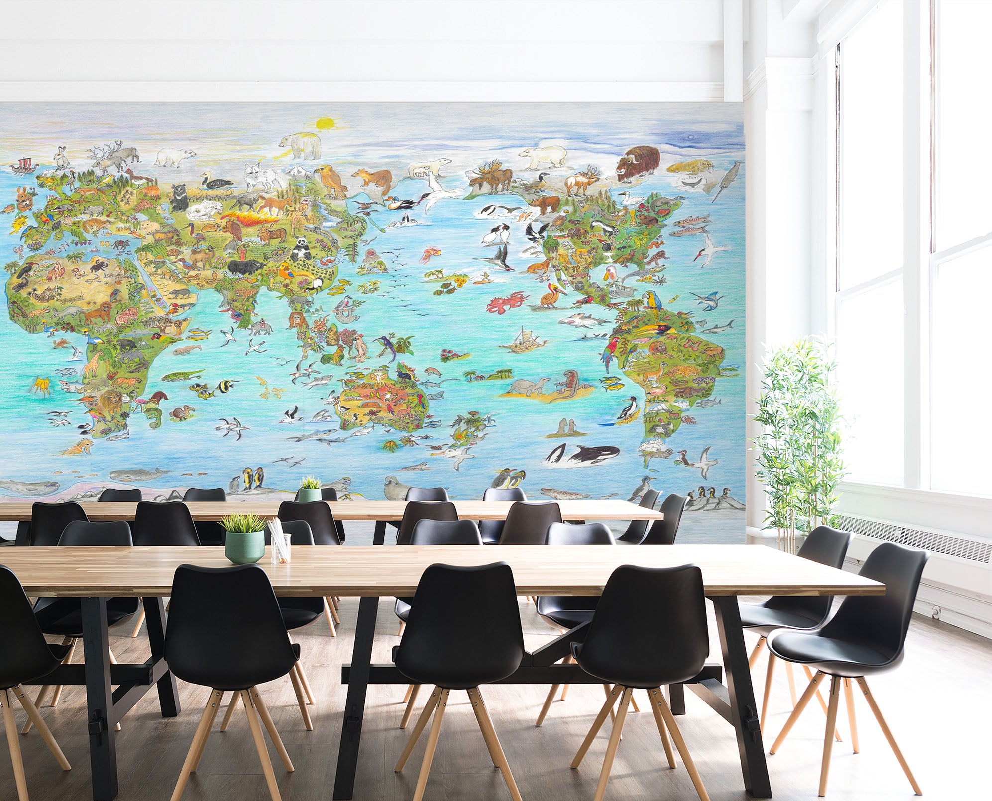 3D Ocean Island 1415 Michael Sewell Wall Mural Wall Murals