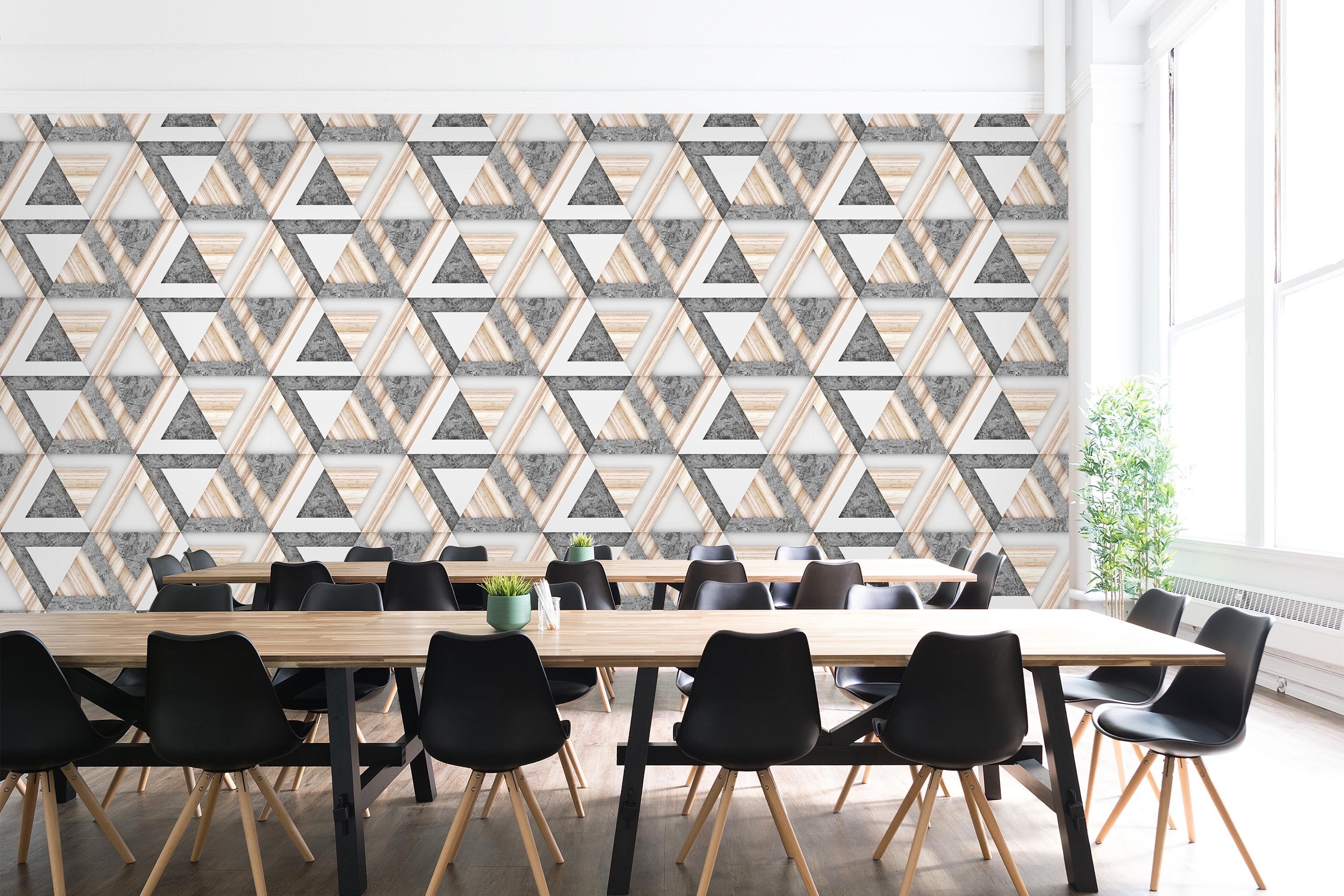 3D Black triangle Surround 100 Wallpaper AJ Wallpaper 