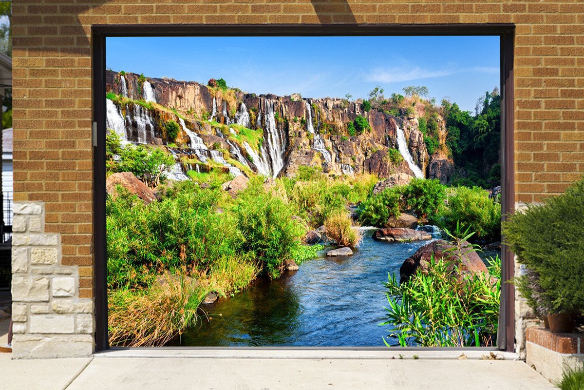 3D Rivers Scenery 278 Garage Door Mural Wallpaper AJ Wallpaper 