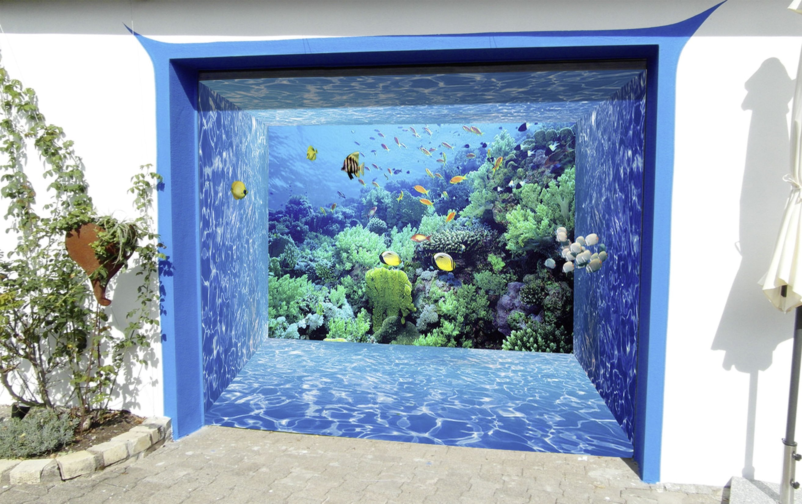 3D Seabed World 40 Garage Door Mural Wallpaper AJ Wallpaper 