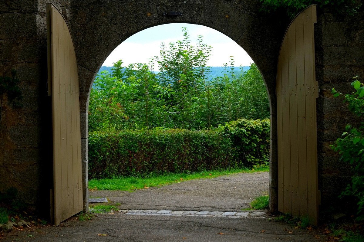 3D Gate Scenery 162 Garage Door Mural Wallpaper AJ Wallpaper 