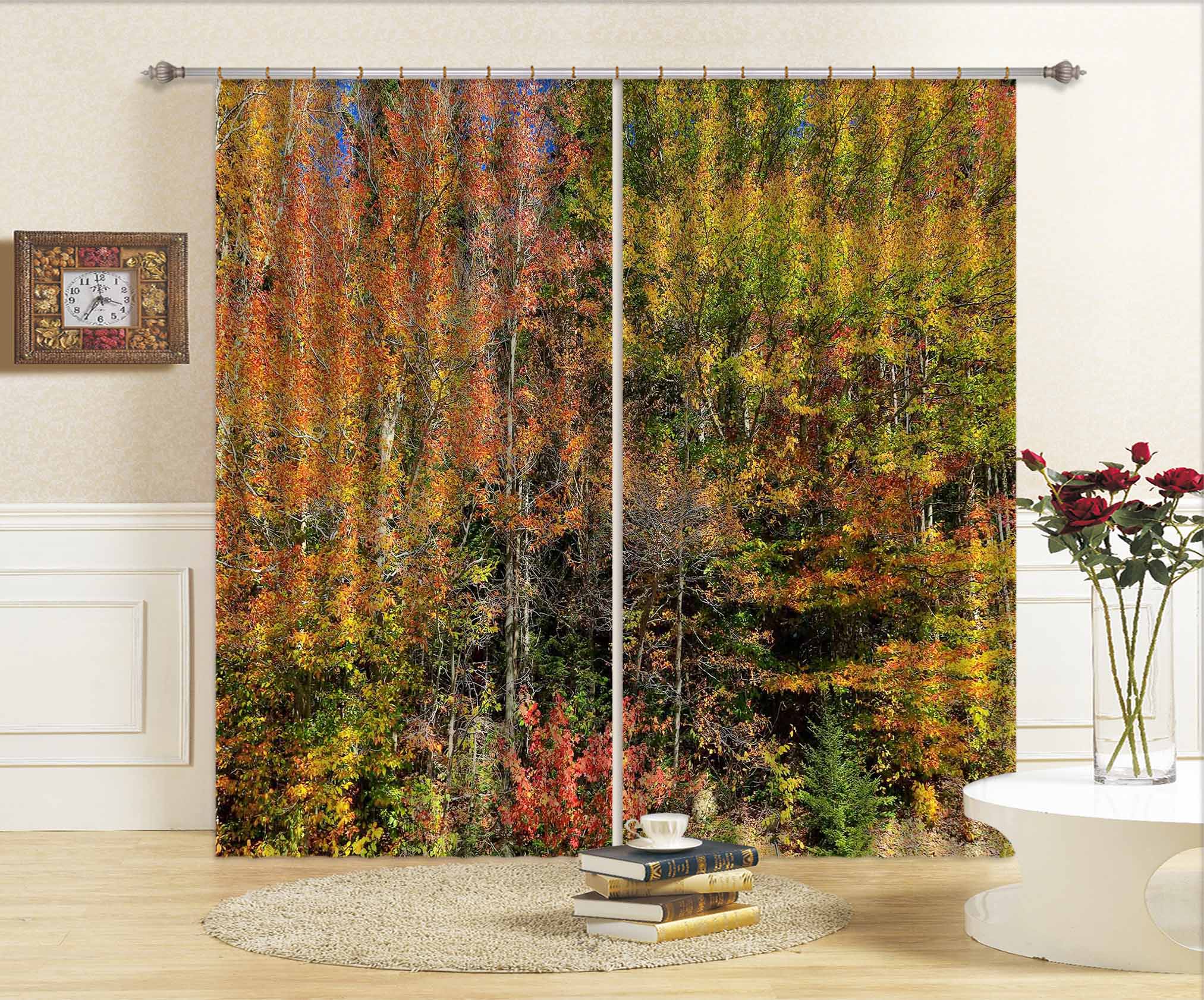 3D Jungle 62163 Kathy Barefield Curtain Curtains Drapes