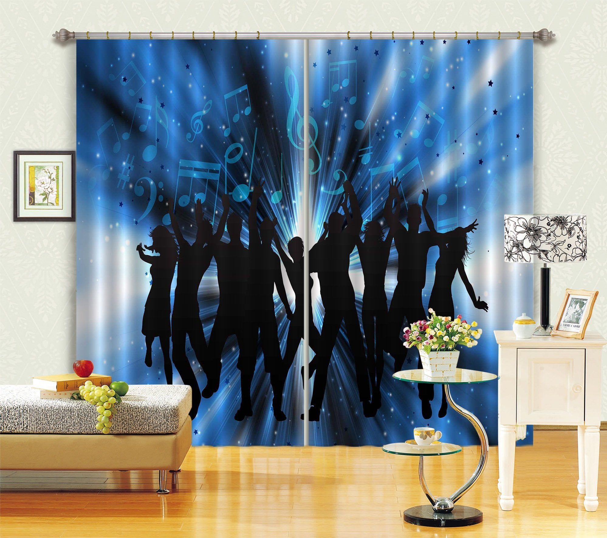 3D Carnival People 2413 Curtains Drapes Wallpaper AJ Wallpaper 