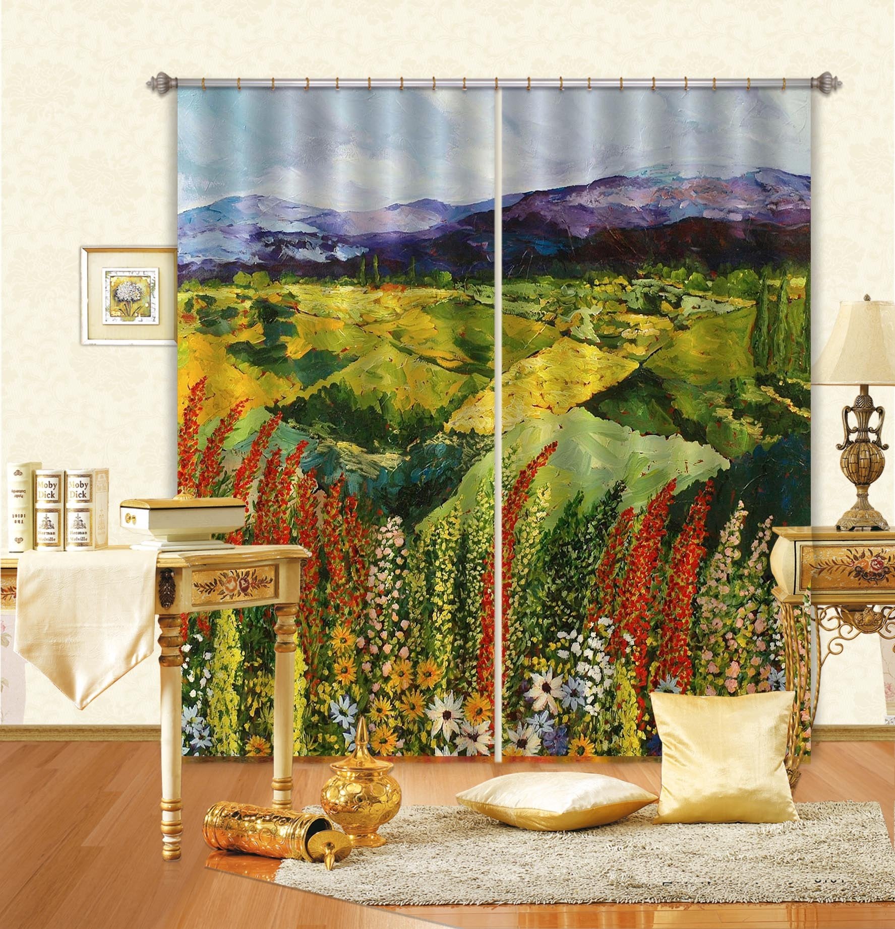 3D Before The Wind 042 Allan P. Friedlander Curtain Curtains Drapes Wallpaper AJ Wallpaper 