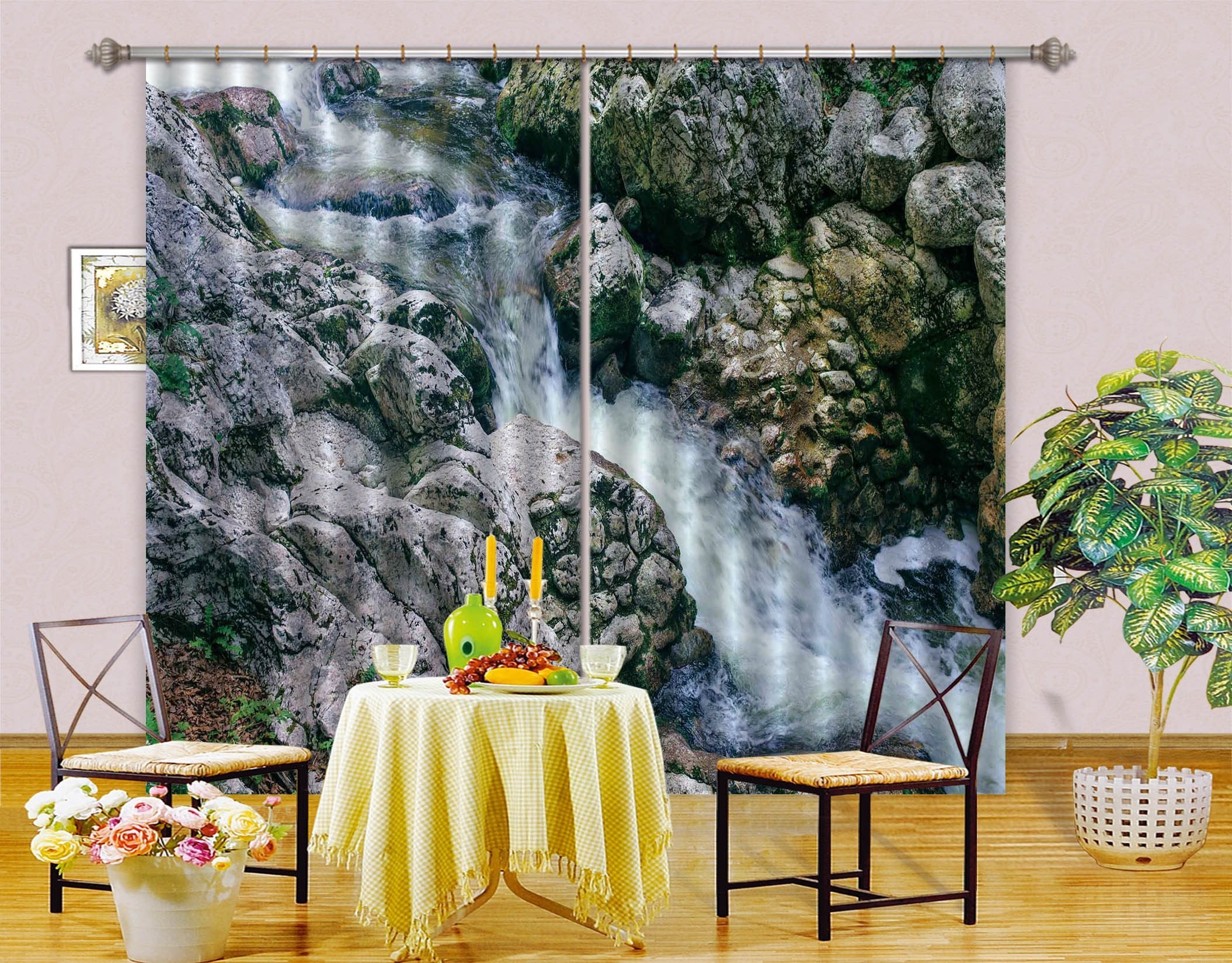 3D Stony Creek 126 Curtains Drapes Wallpaper AJ Wallpaper 