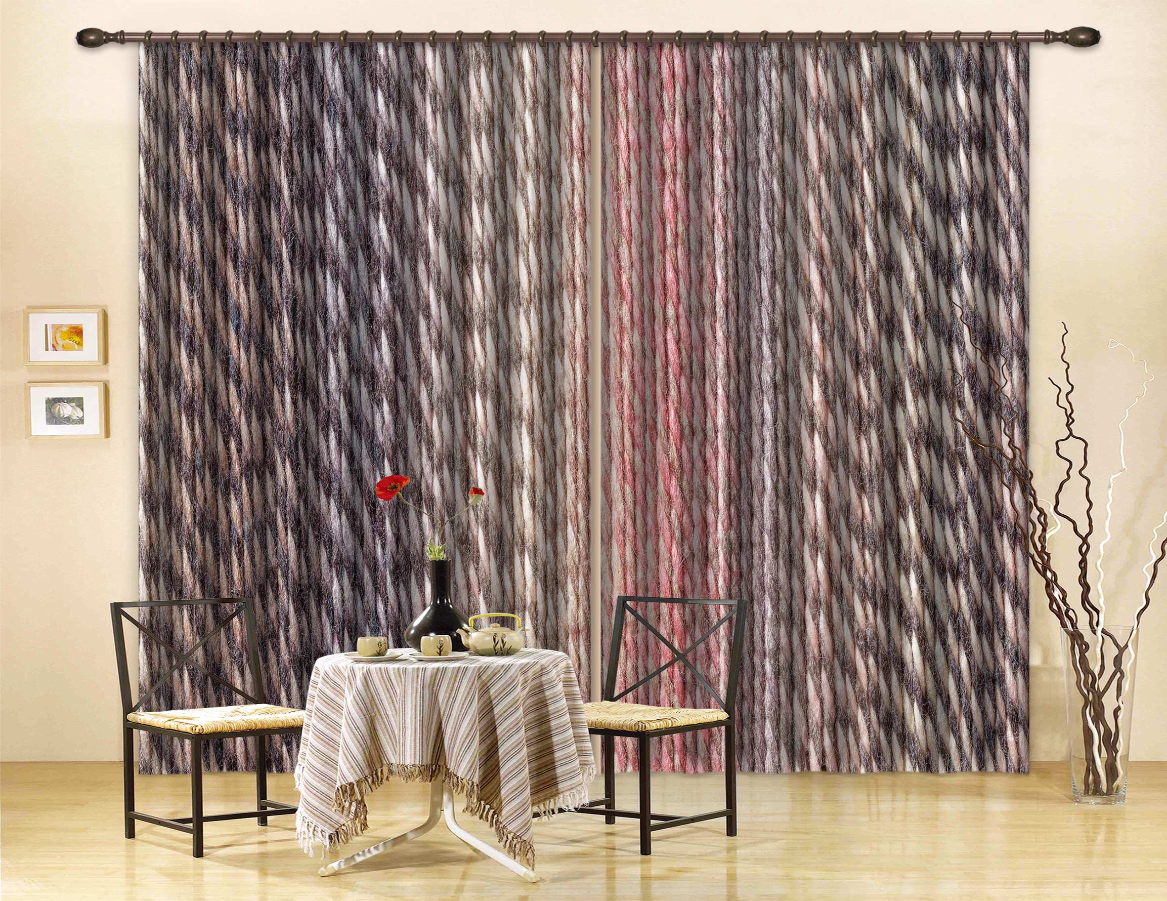 3D Color Texture 6578 Assaf Frank Curtain Curtains Drapes