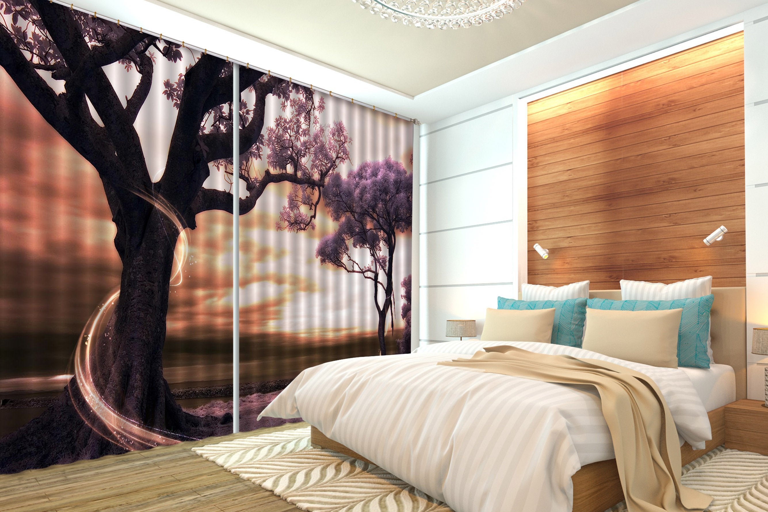 3D Fantastic Trees 170 Curtains Drapes Wallpaper AJ Wallpaper 