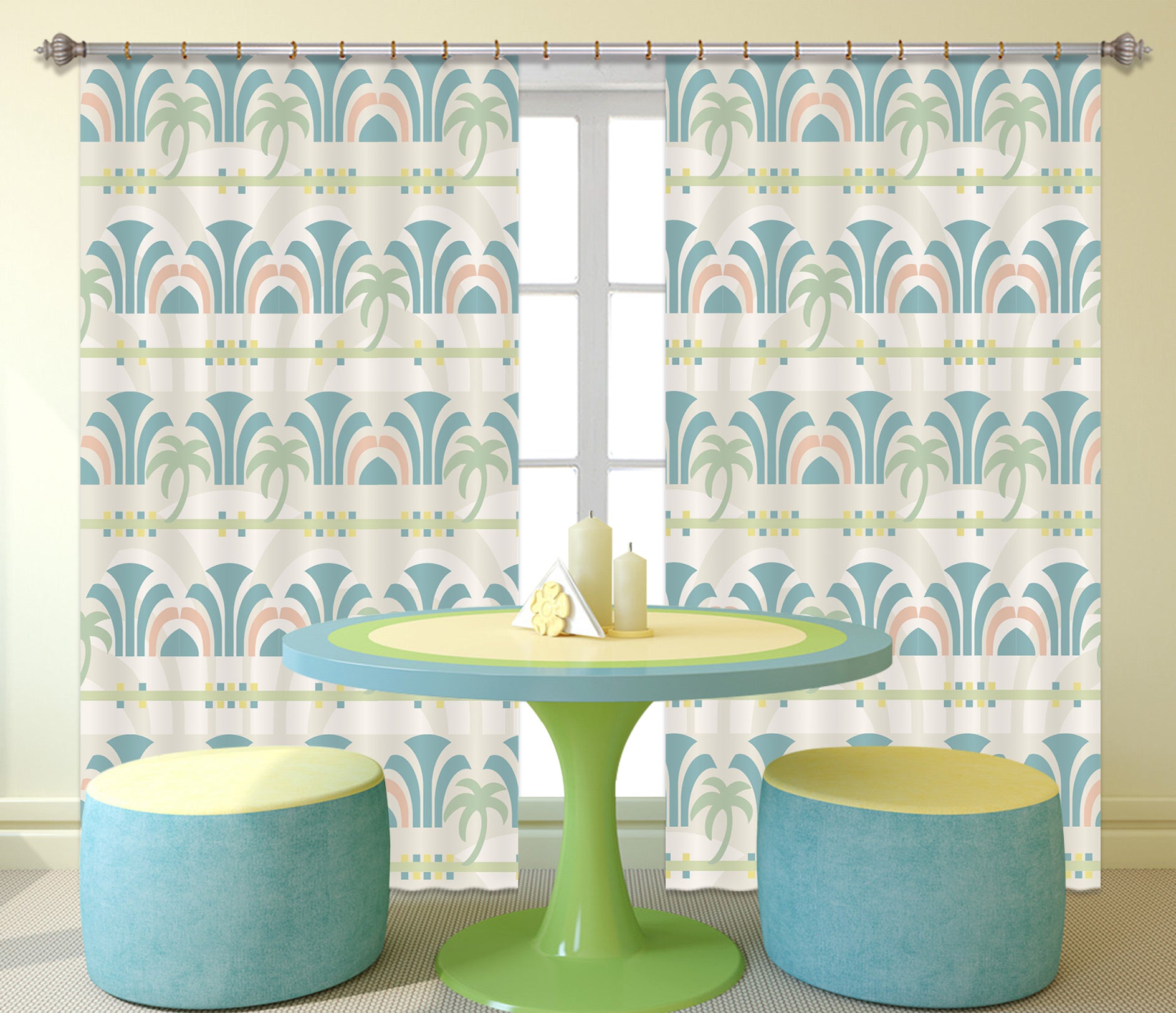 3D Pattern Texture 98123 Kasumi Loffler Curtain Curtains Drapes