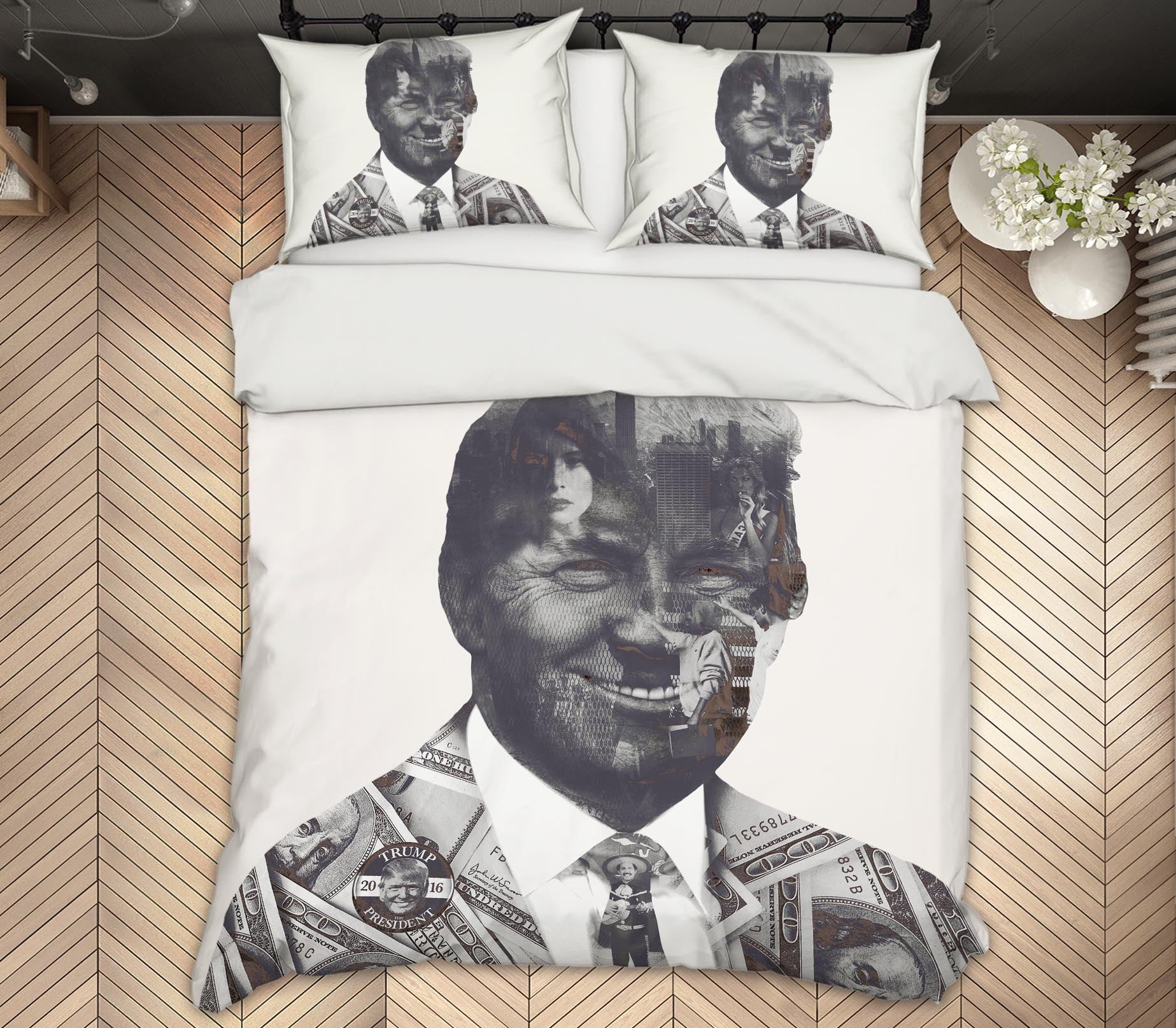 3D Man 2002 Marco Cavazzana Bedding Bed Pillowcases Quilt