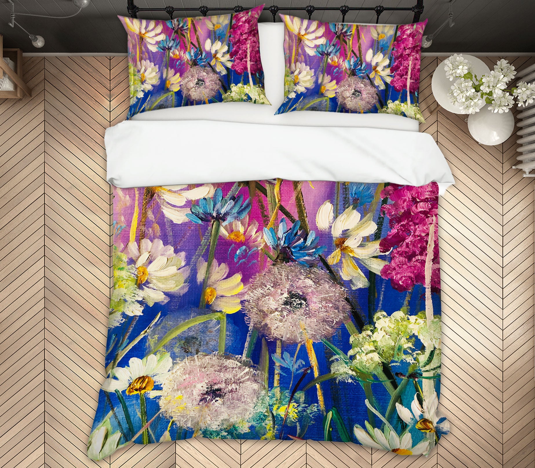 3D Bright Flowers 559 Skromova Marina Bedding Bed Pillowcases Quilt