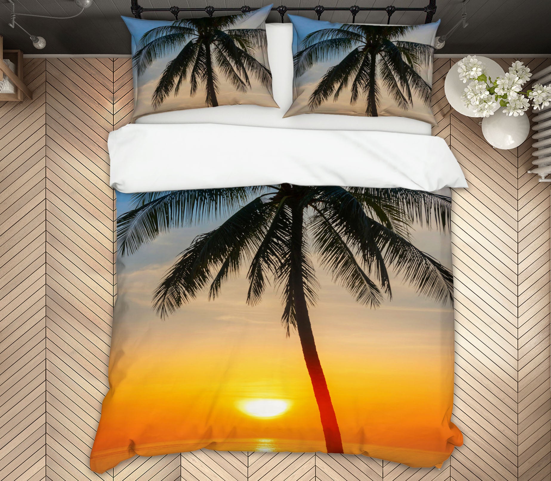3D Thailand Sunset 105 Marco Carmassi Bedding Bed Pillowcases Quilt