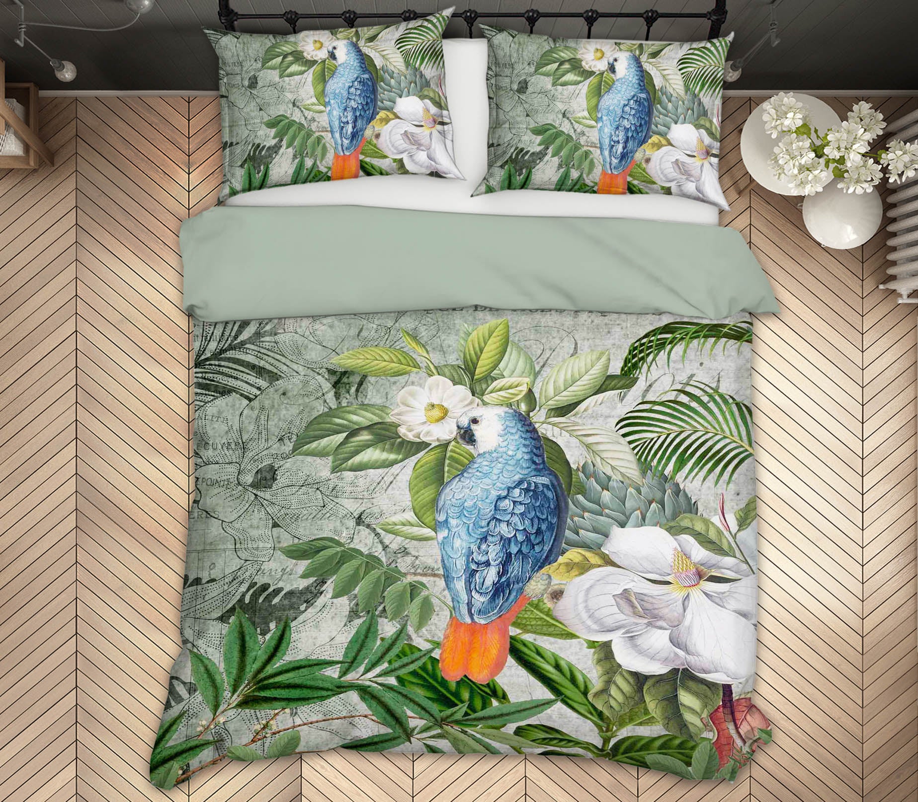 3D Kingdom Of Birds 2134 Andrea haase Bedding Bed Pillowcases Quilt