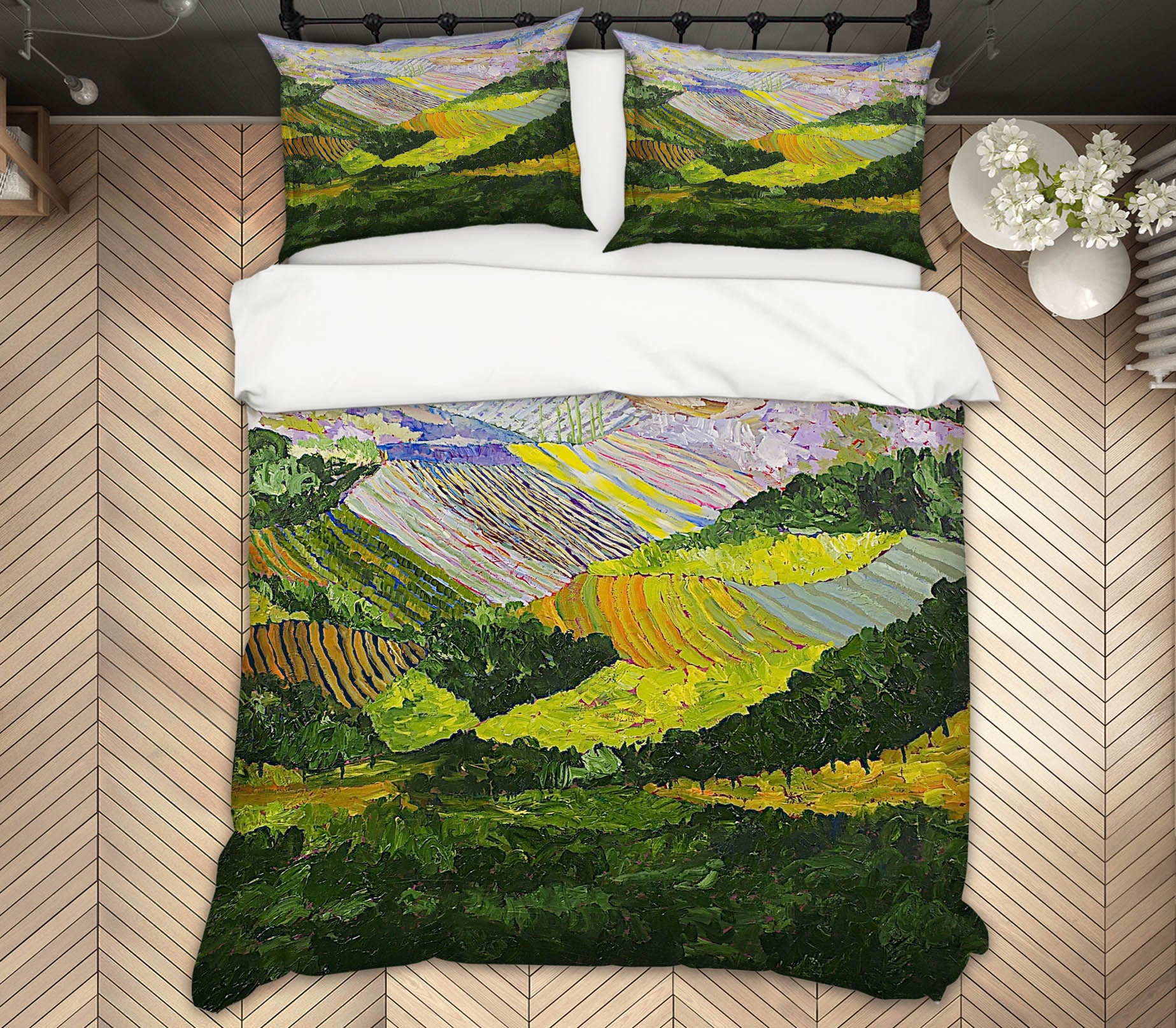 3D Forest And Harvest 2106 Allan P. Friedlander Bedding Bed Pillowcases Quilt