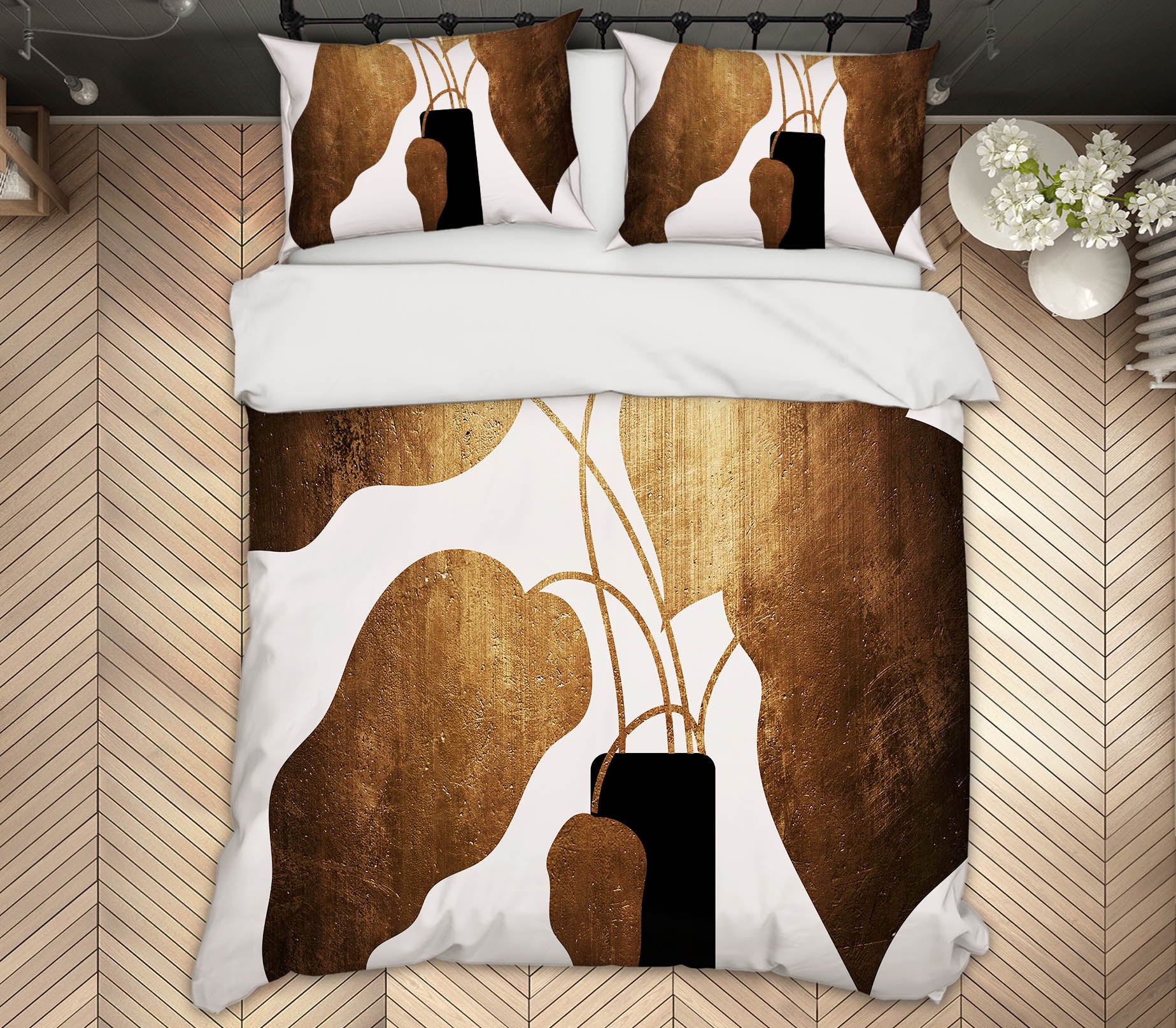 3D Abstract Bouquet 102 Boris Draschoff Bedding Bed Pillowcases Quilt