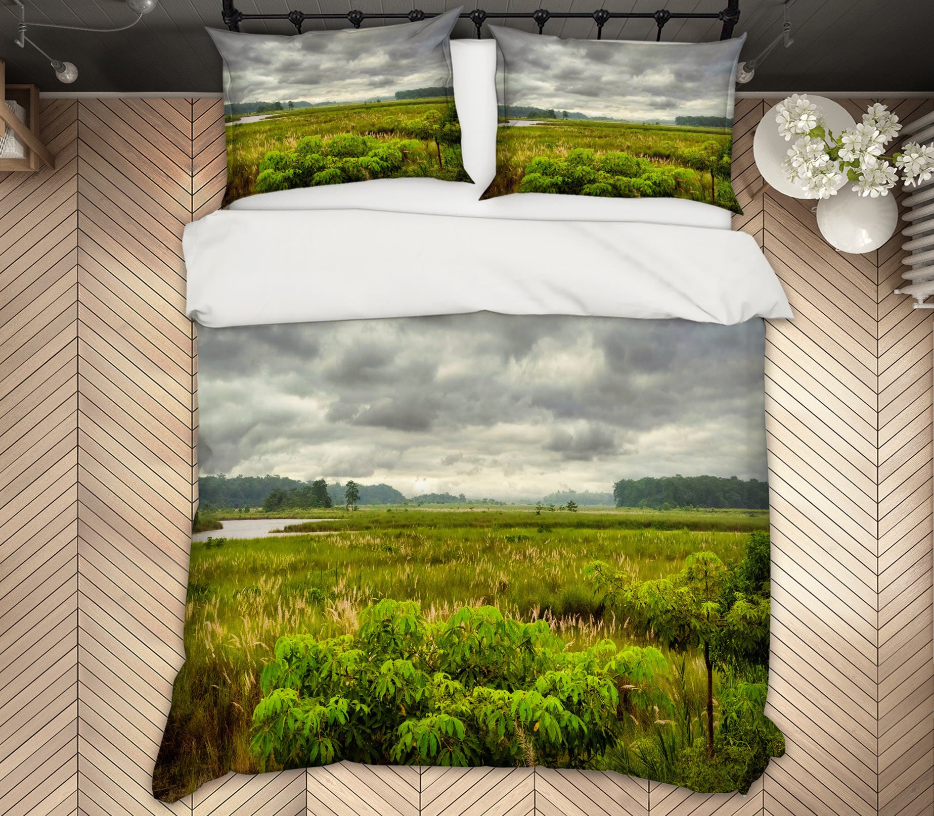 3D Grass 8542 Beth Sheridan Bedding Bed Pillowcases Quilt