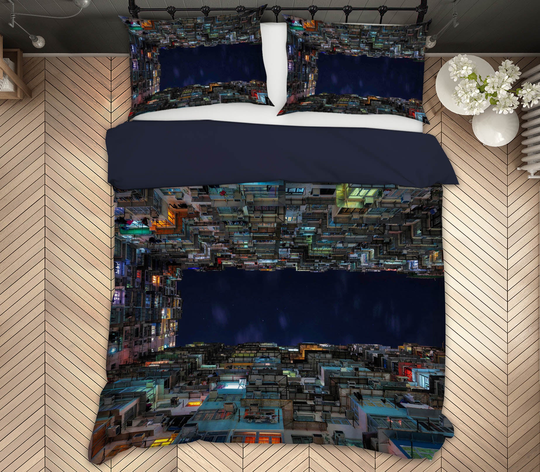 3D Tall Building 2122 Marco Carmassi Bedding Bed Pillowcases Quilt