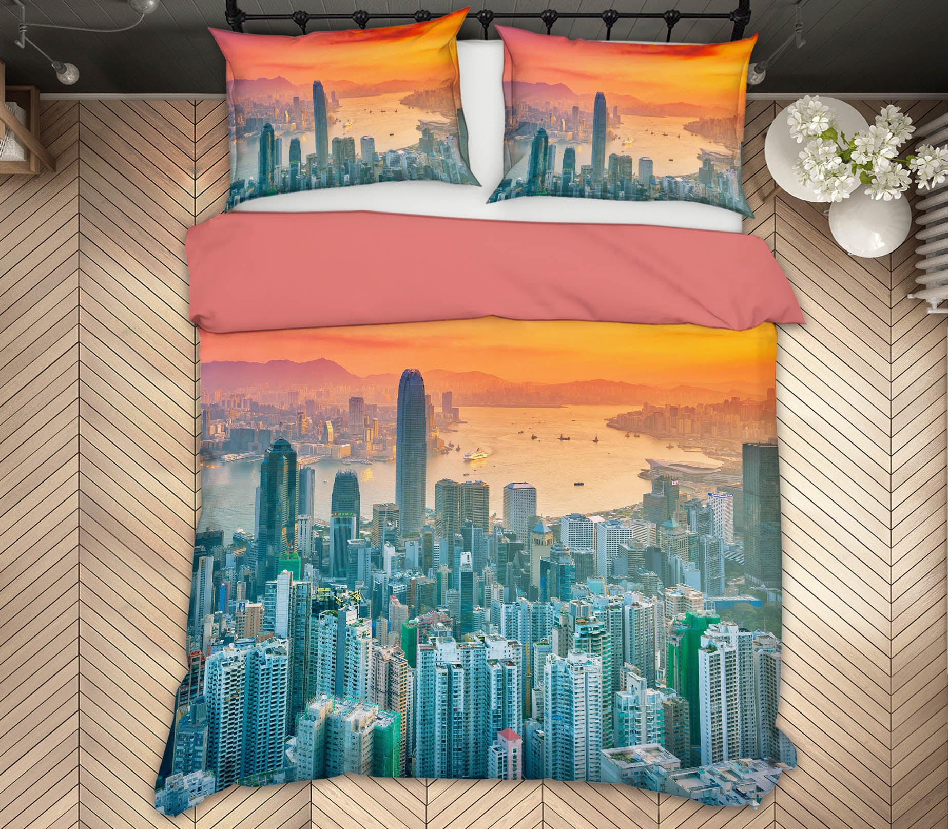 3D Tall Building 2135 Marco Carmassi Bedding Bed Pillowcases Quilt