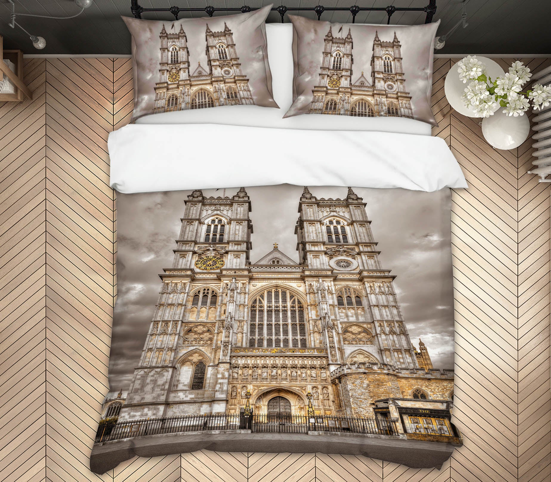 3D Building 8635 Assaf Frank Bedding Bed Pillowcases Quilt