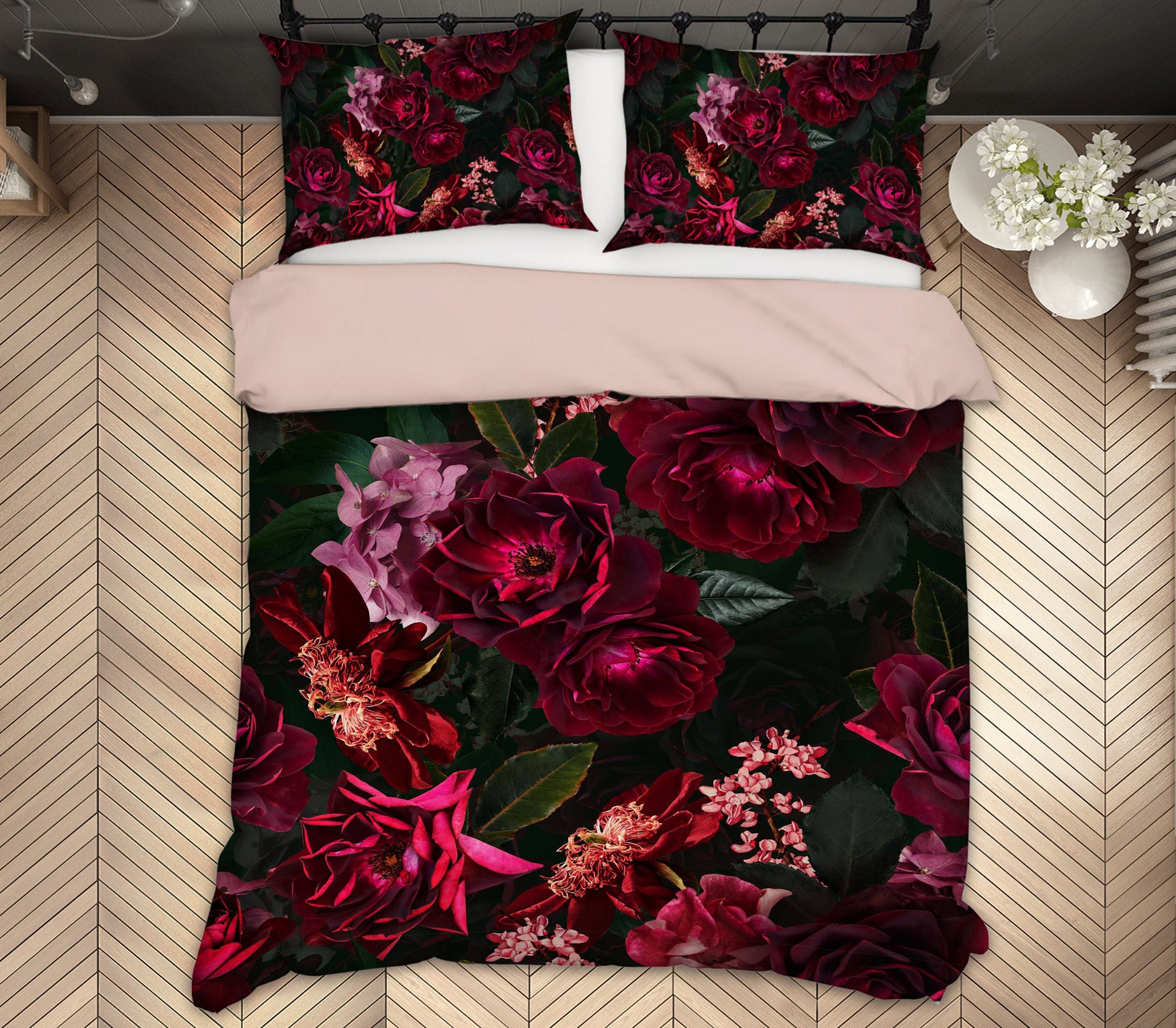 3D Flower Growth 151 Uta Naumann Bedding Bed Pillowcases Quilt