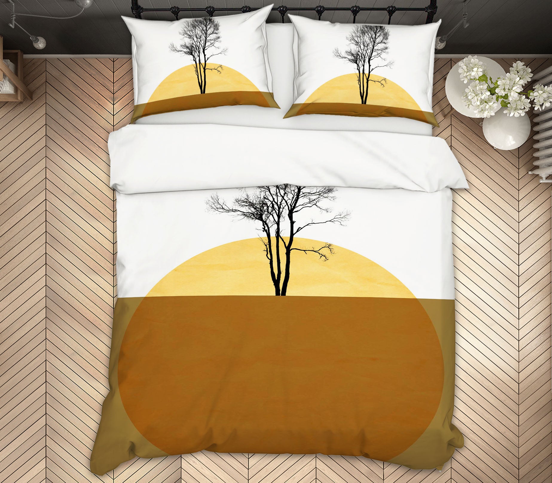 3D Golden Sea 2105 Boris Draschoff Bedding Bed Pillowcases Quilt