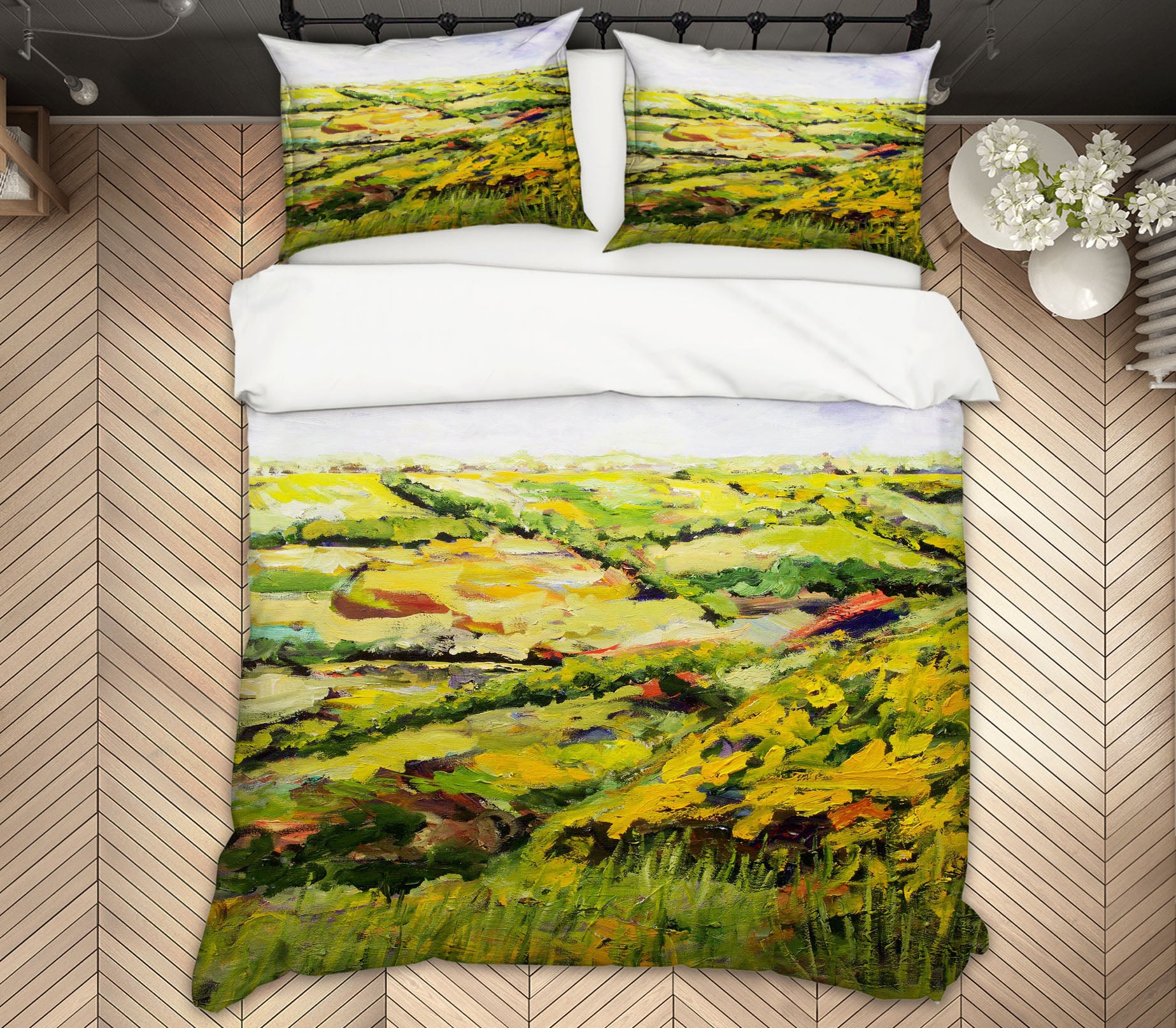 3D Grassland Pattern 1100 Allan P. Friedlander Bedding Bed Pillowcases Quilt