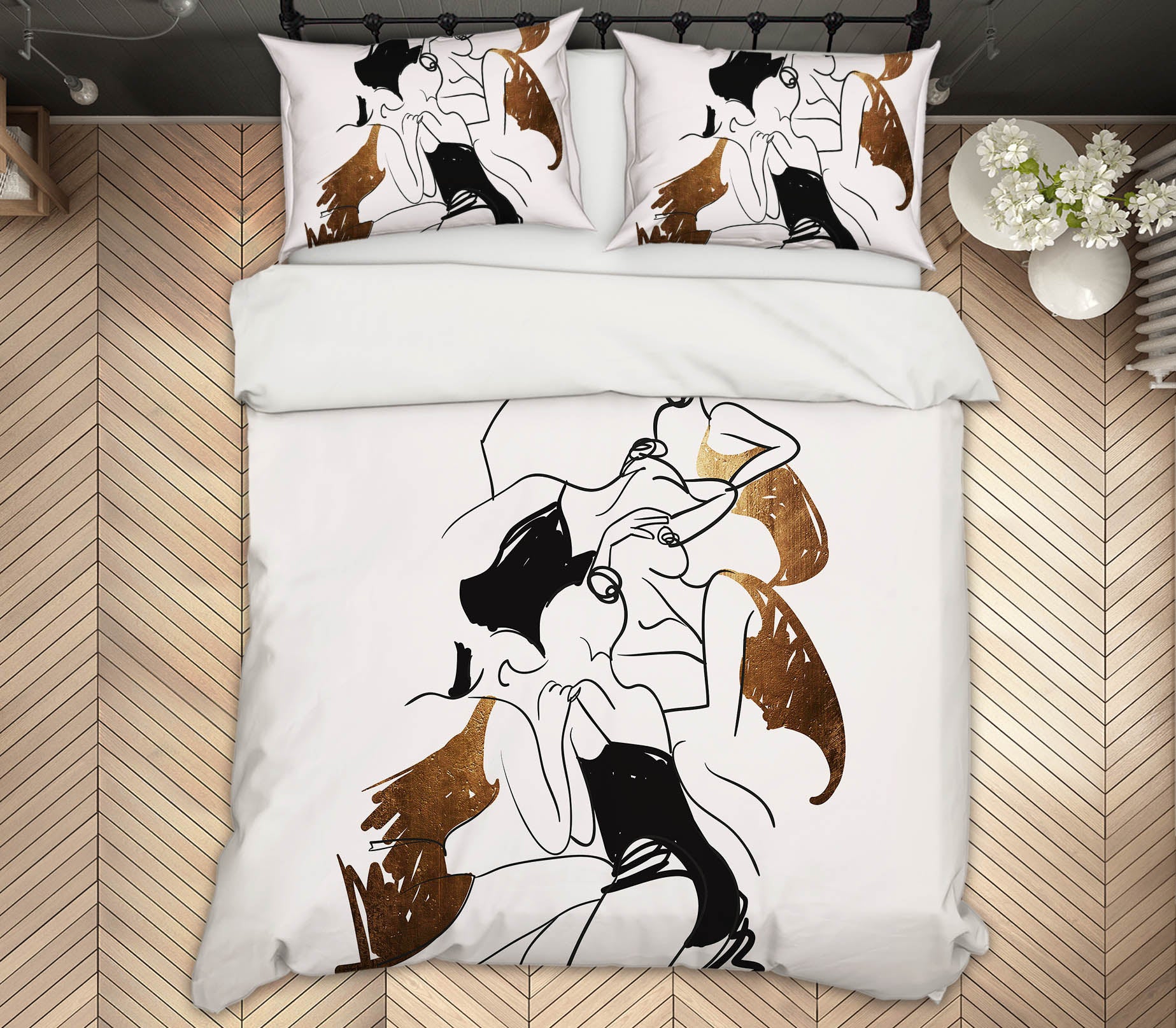 3D Abstract Painting 110 Boris Draschoff Bedding Bed Pillowcases Quilt