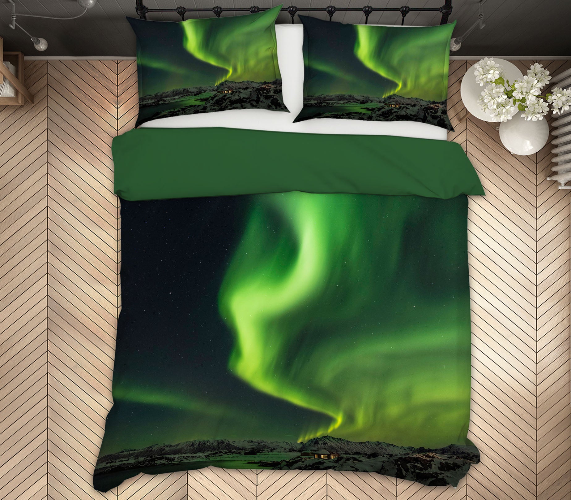 3D Green Light 2149 Marco Carmassi Bedding Bed Pillowcases Quilt