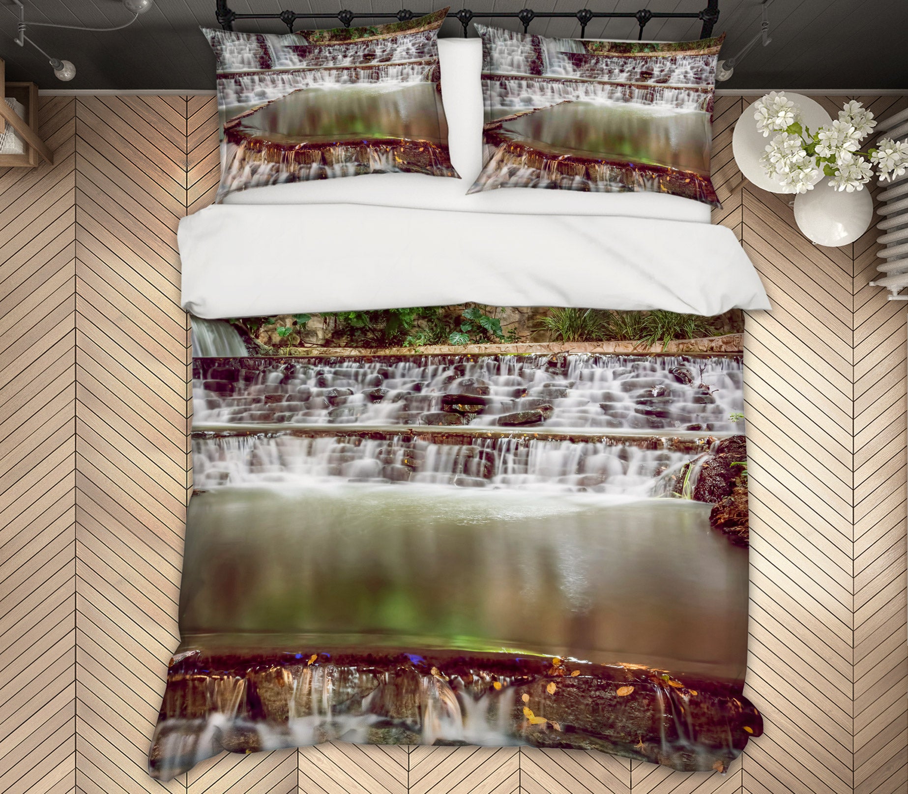 3D Fall 8553 Beth Sheridan Bedding Bed Pillowcases Quilt