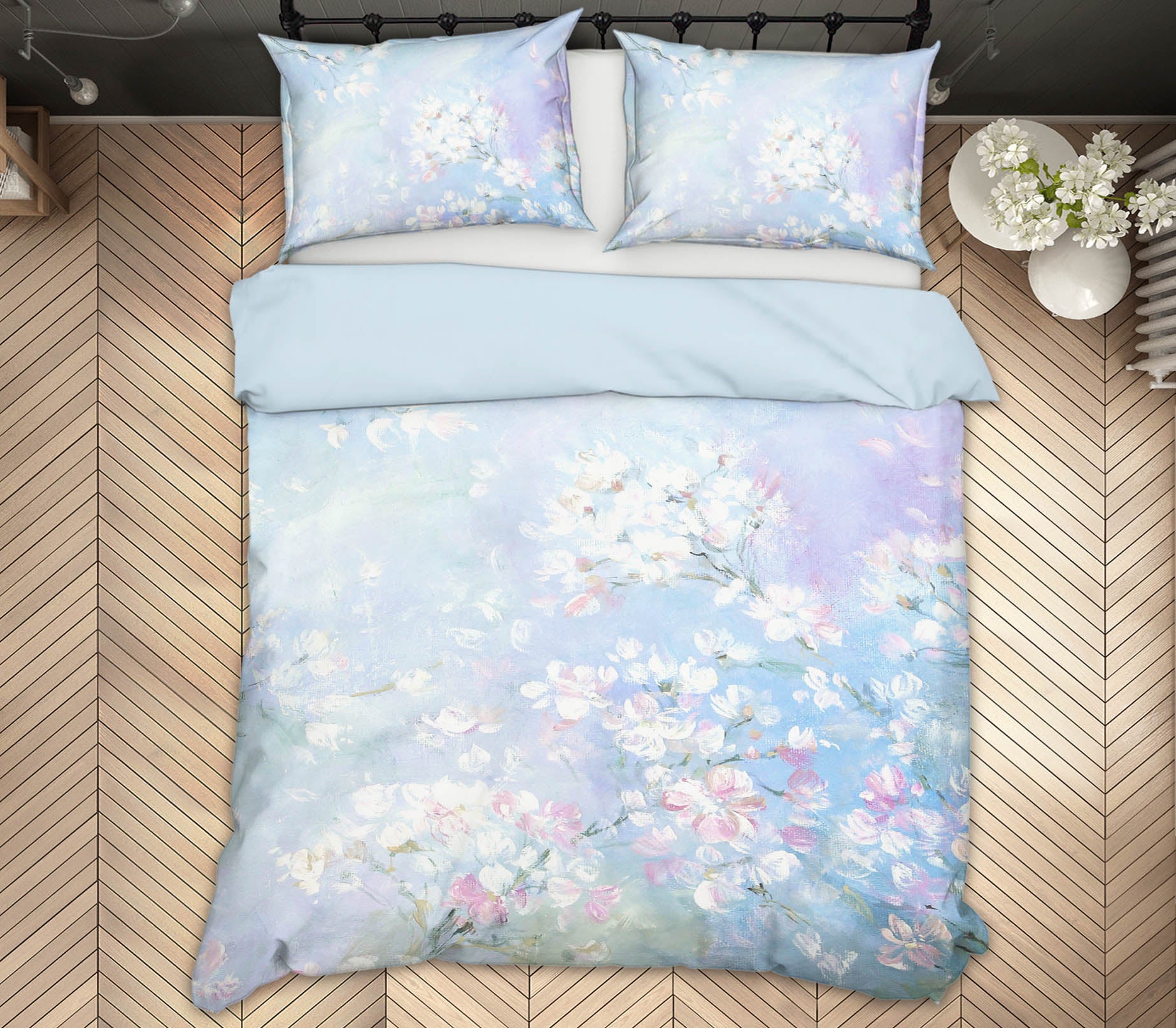 3D Rose Petal 124 Debi Coules Bedding Bed Pillowcases Quilt