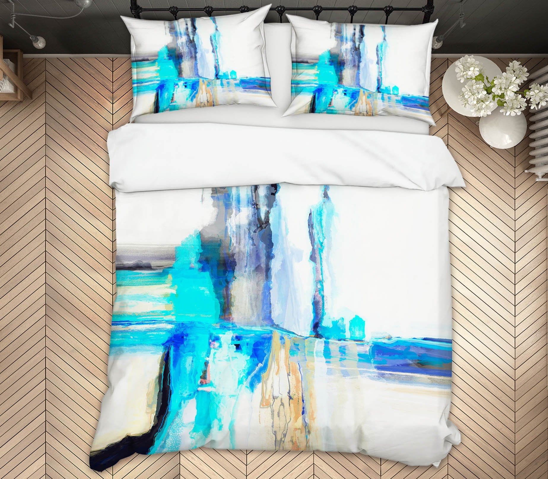 3D Abstract Art 2111 Michael Tienhaara Bedding Bed Pillowcases Quilt Quiet Covers AJ Creativity Home 