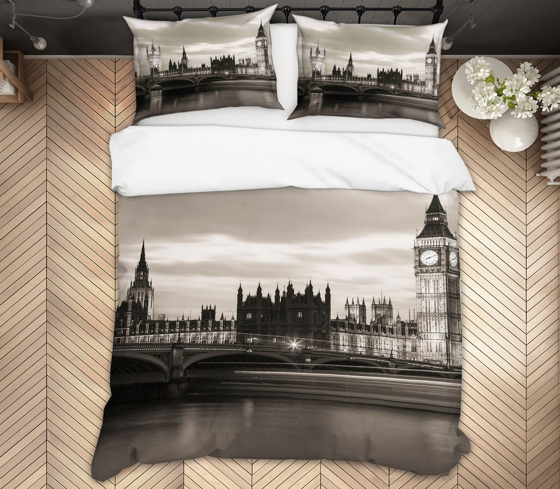 3D London Westminste 1002 Assaf Frank Bedding Bed Pillowcases Quilt