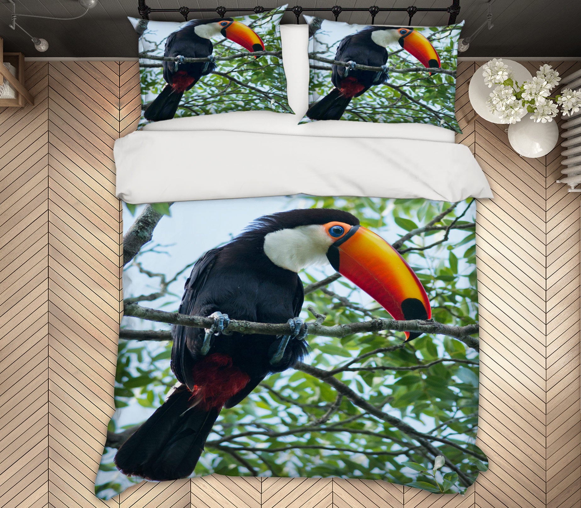 3D Stork 72029 Bed Pillowcases Quilt