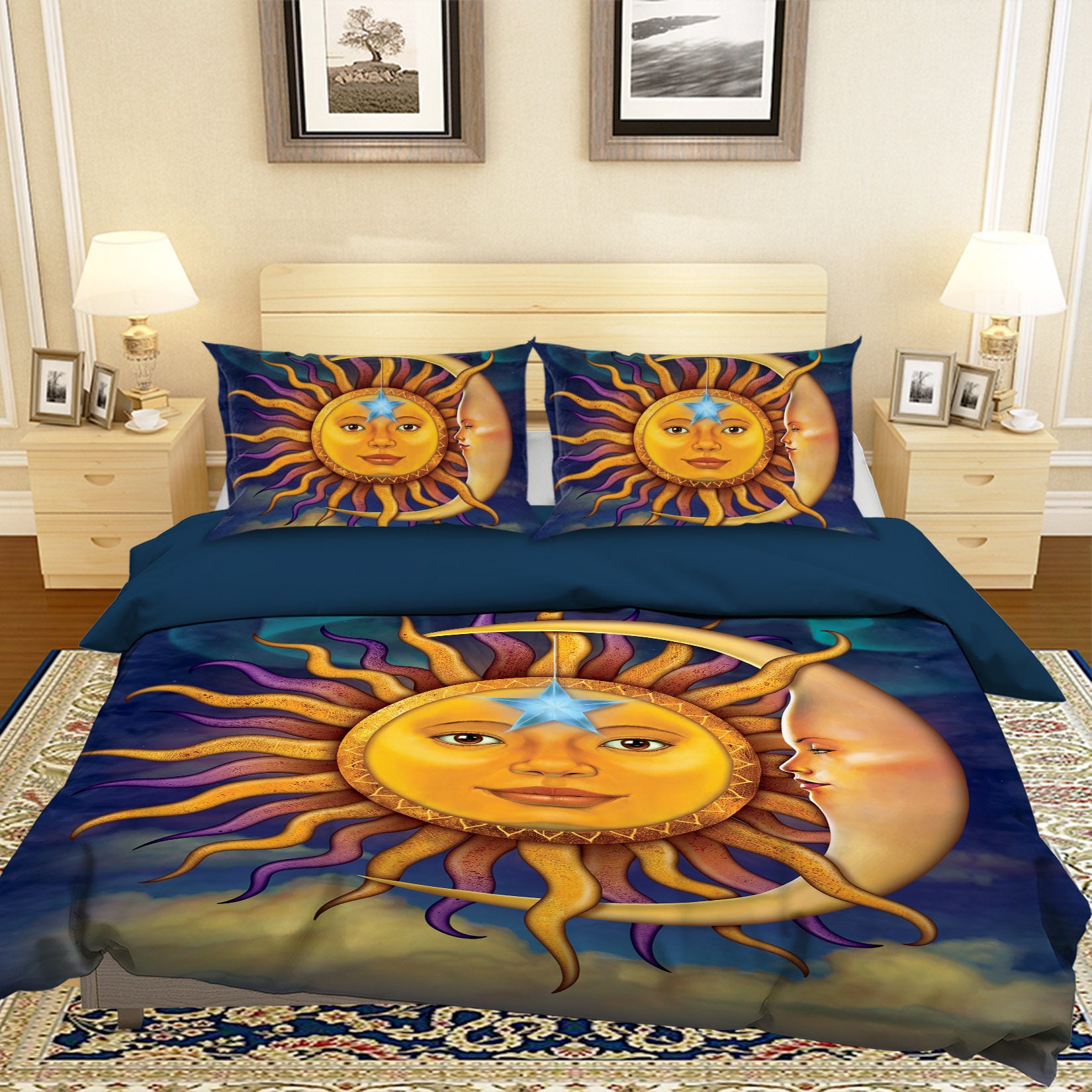 3D God Of The Sun 2048 Bed Pillowcases Quilt Exclusive Designer Vincent